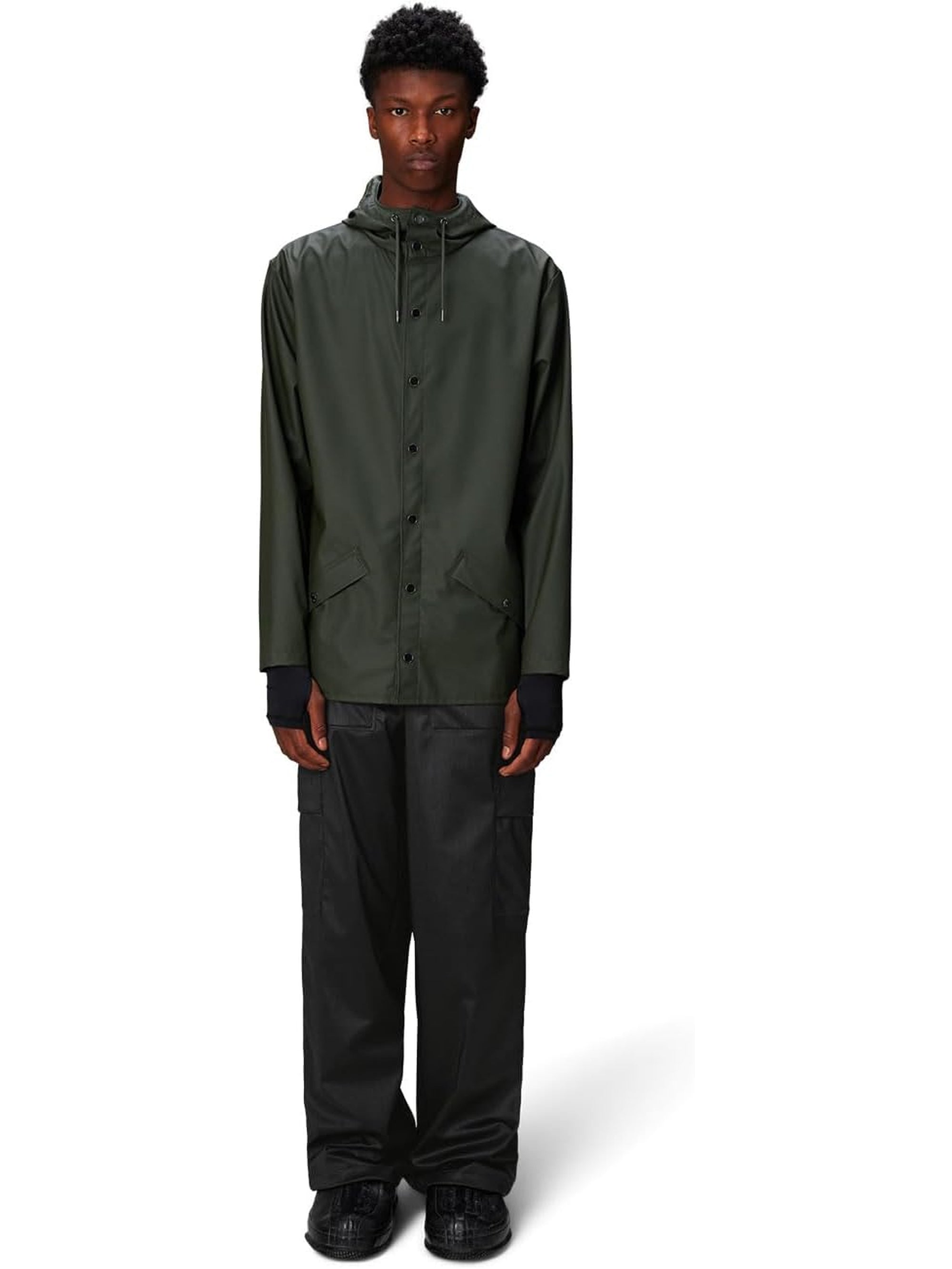 Impermeabile RAINS Unisex Verde