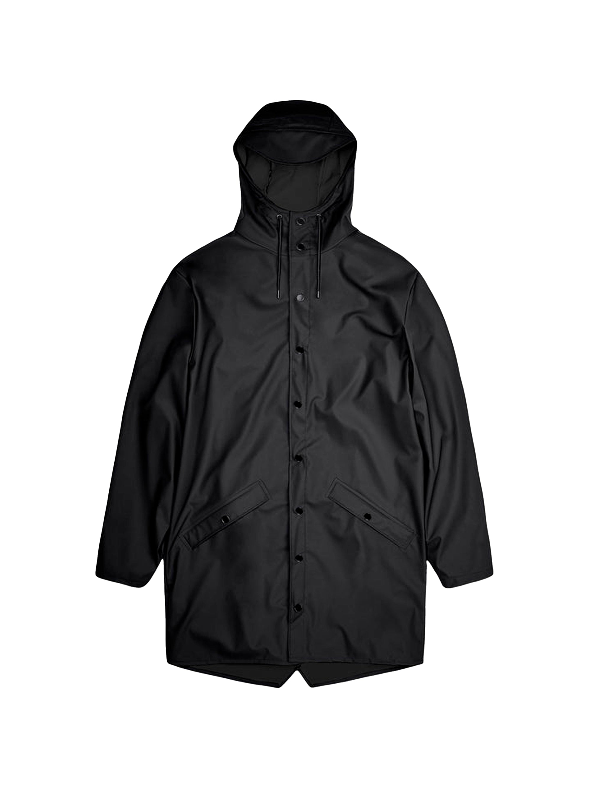 Impermeabile RAINS Unisex LONG Nero