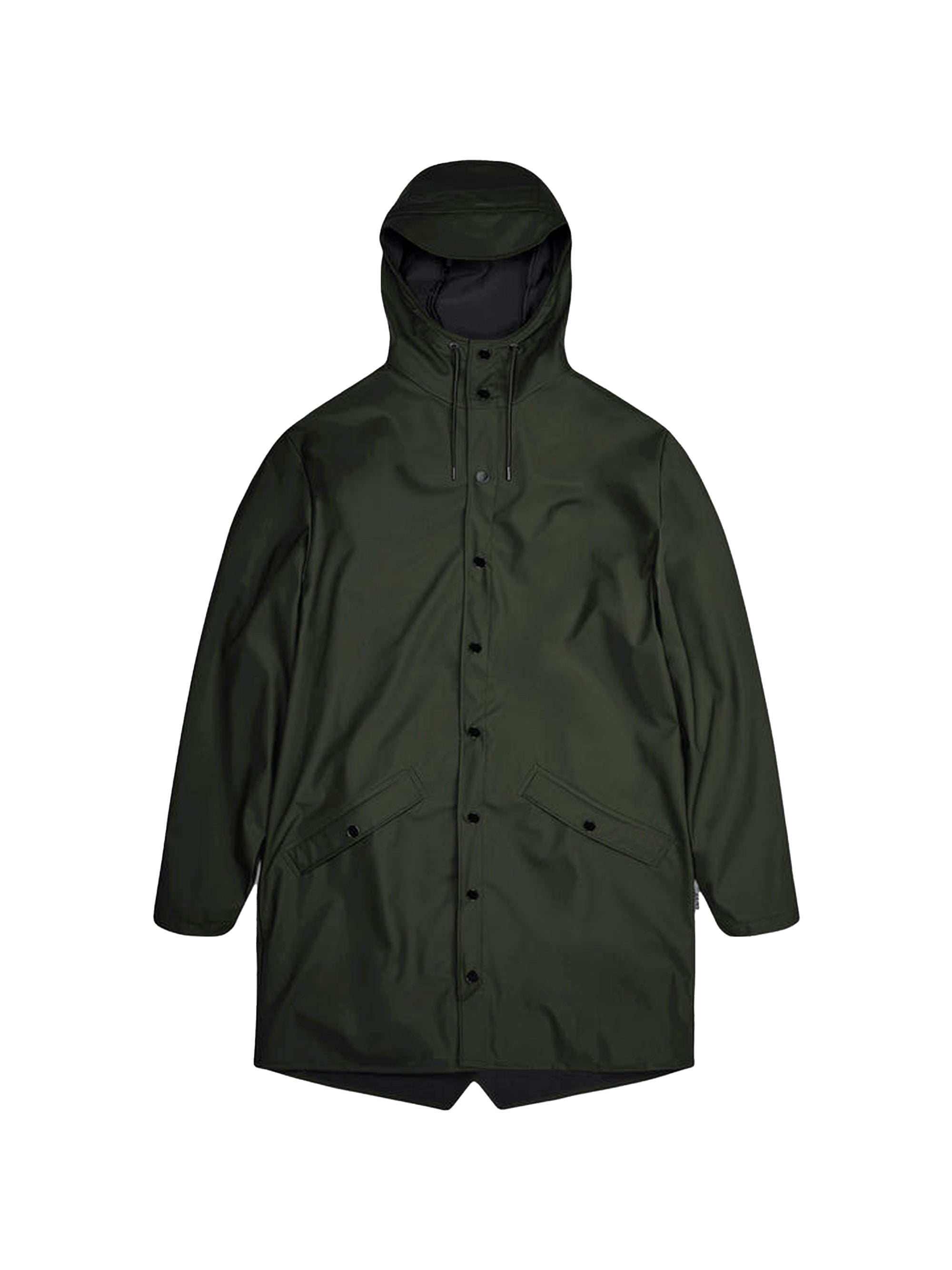 Impermeabile RAINS Unisex LONG Verde