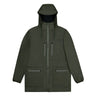 Impermeabile RAINS Unisex CARGO LONG Verde