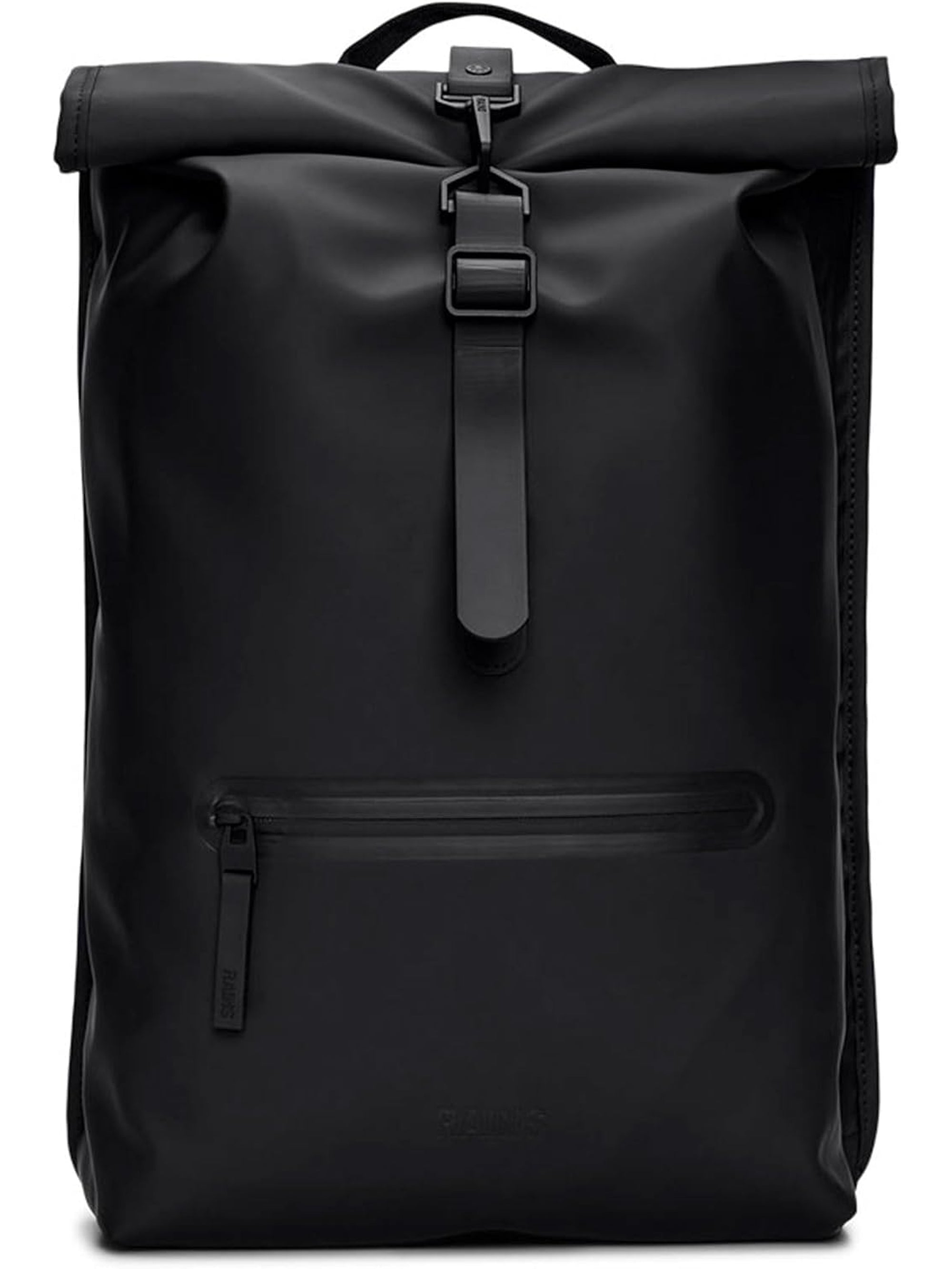 Zaino RAINS Unisex ROLLTOP RUCKSACK Nero