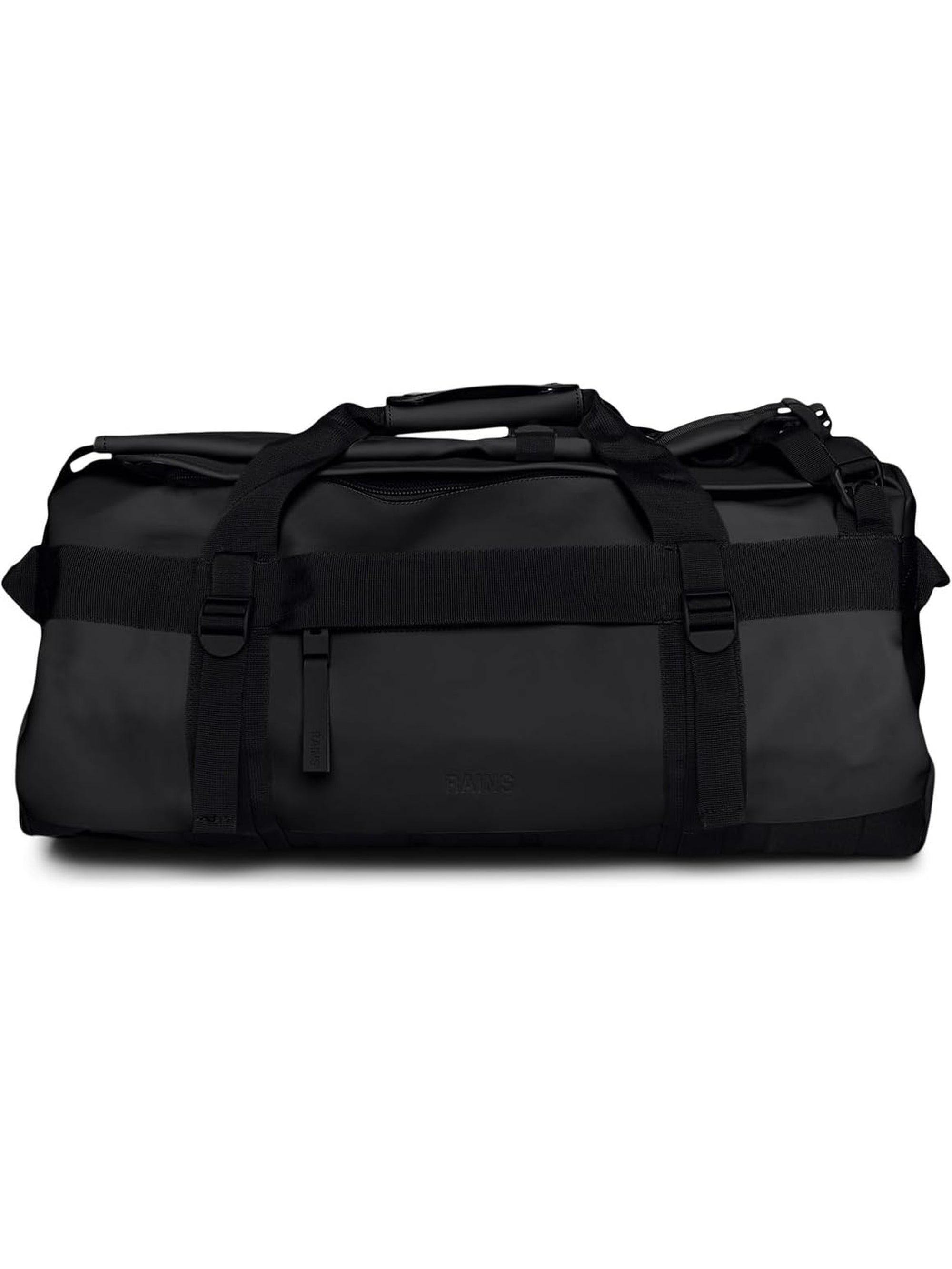 Zaino RAINS Unisex TEXEL DUFFEL Nero