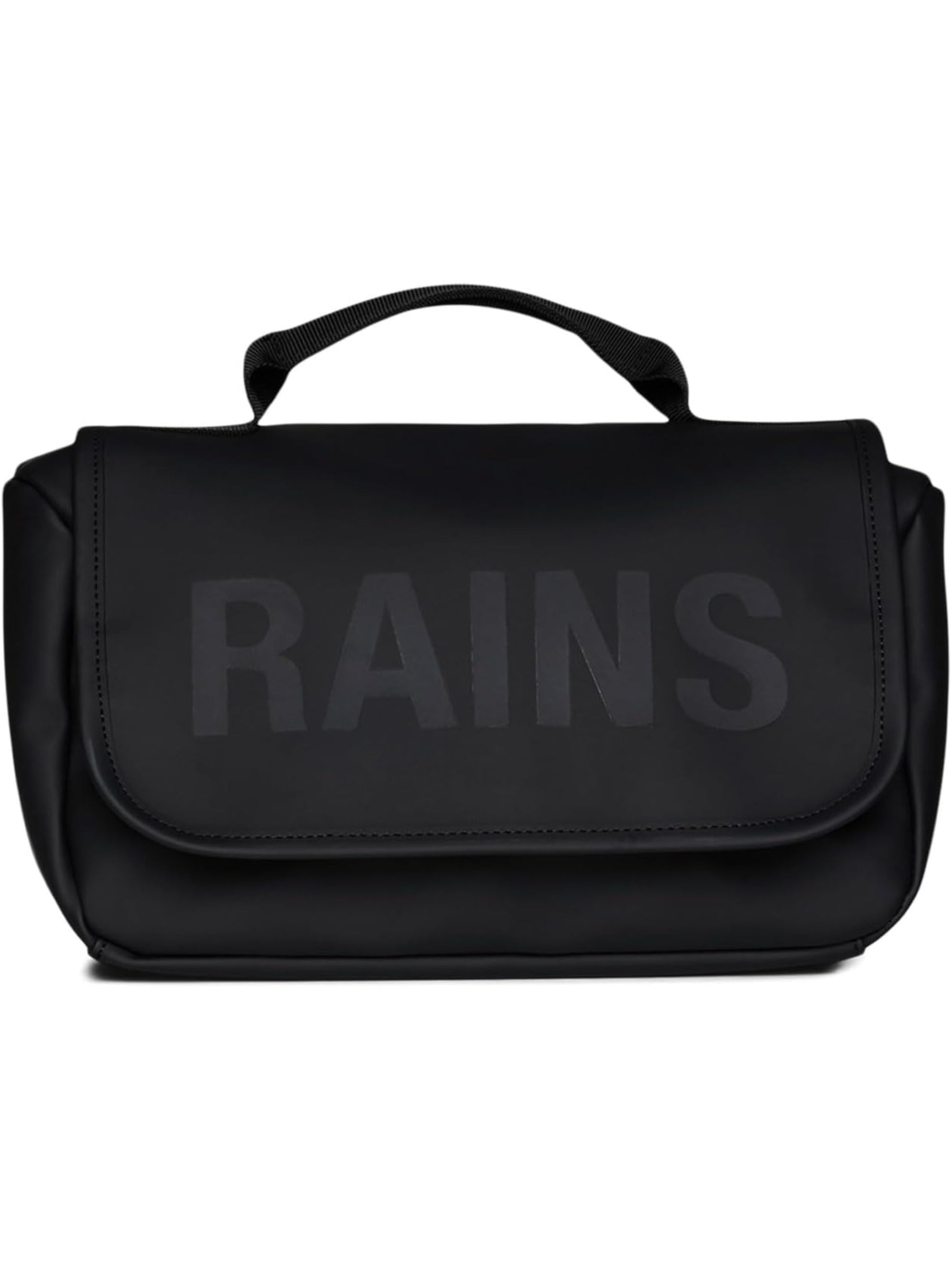 Beauty Case RAINS Unisex TEXEL WASH Nero