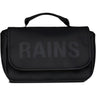 Beauty Case RAINS Unisex TEXEL WASH Nero