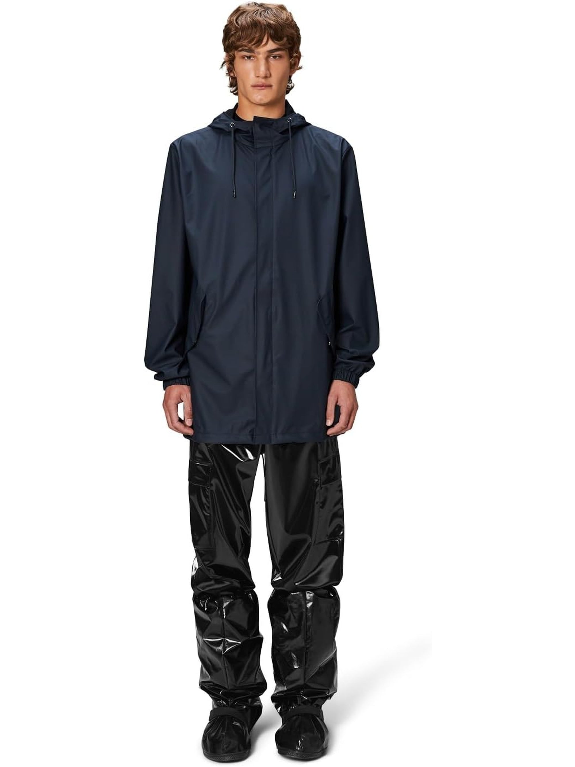 Impermeabile RAINS Uomo FISHTAIL Navy