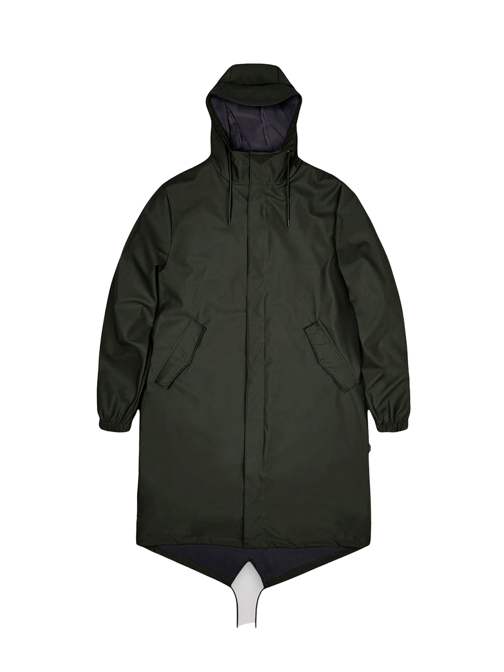 Impermeabile RAINS Donna FISHTAIL Verde