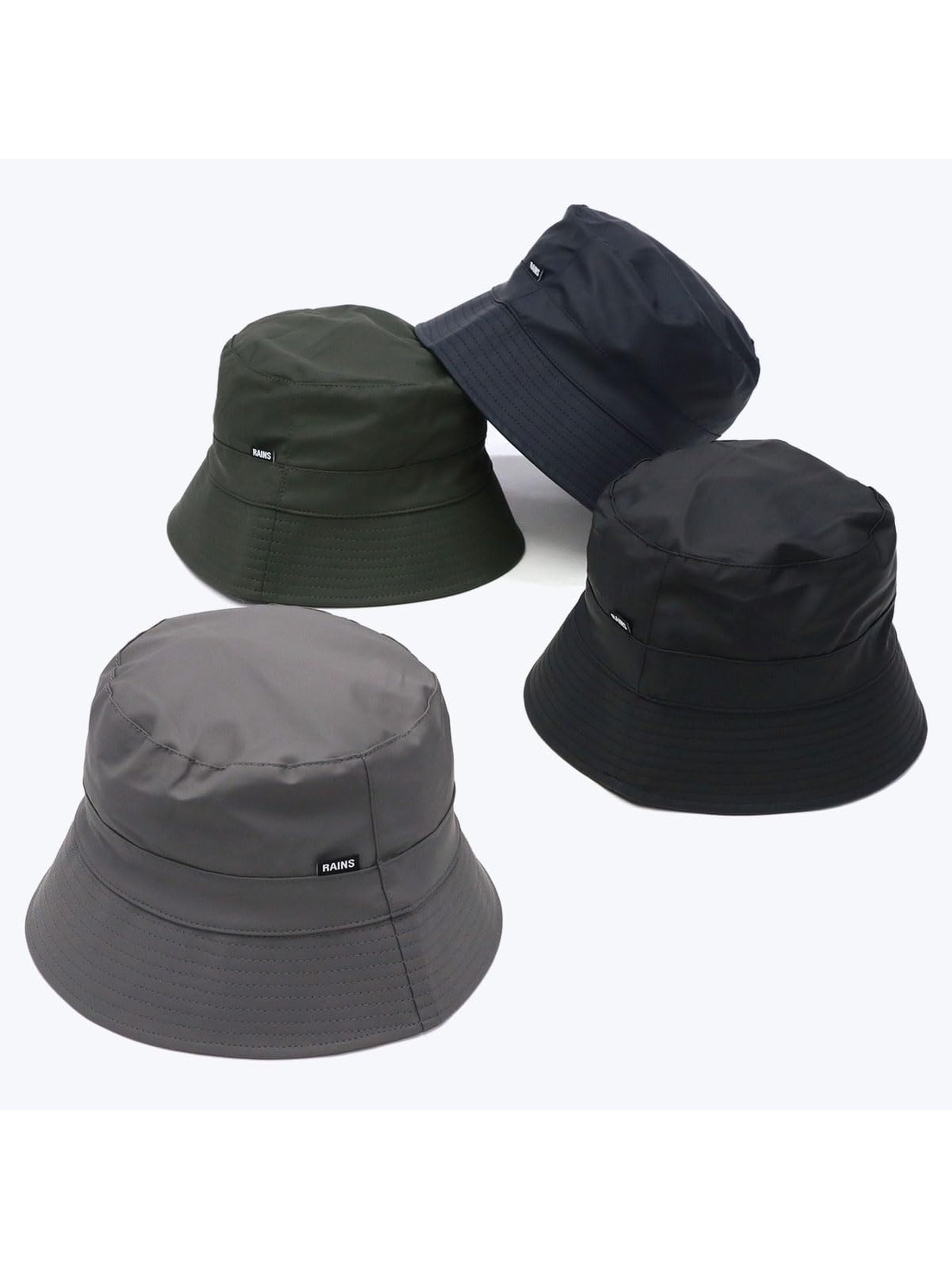 Cappello RAINS Unisex BUCKET Nero