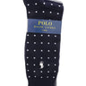 Calze RALPH LAUREN Uomo dot stripe crew 2 pack Navy