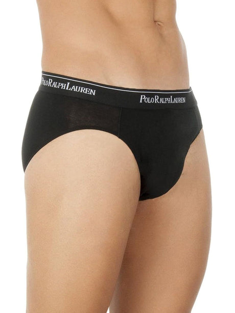 Intimo Ralph Lauren Uomo Low Rise Brf 3 Pack Nero Ralph Lauren  Angolo dello Sport