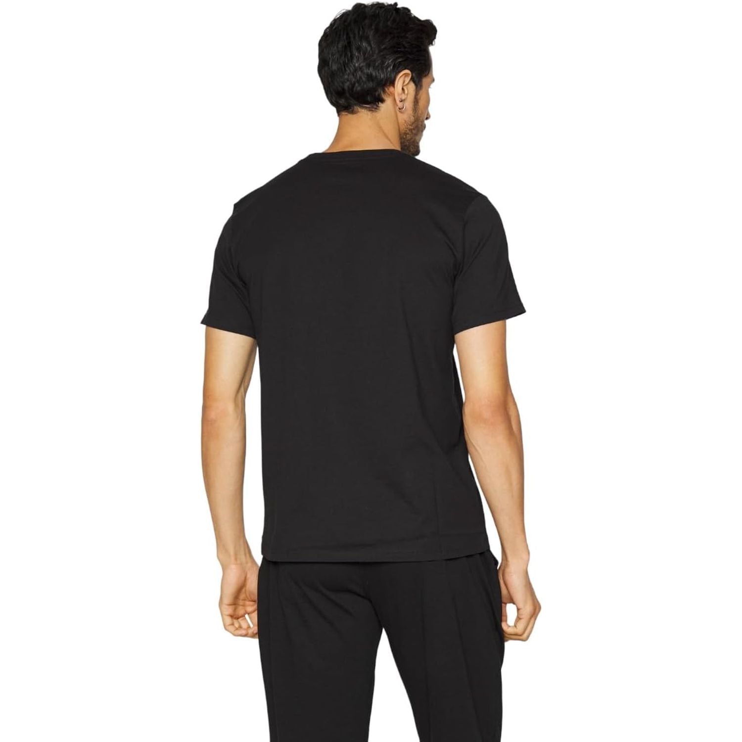 T-shirt RALPH LAUREN Uomo ss crew sleep top Nero