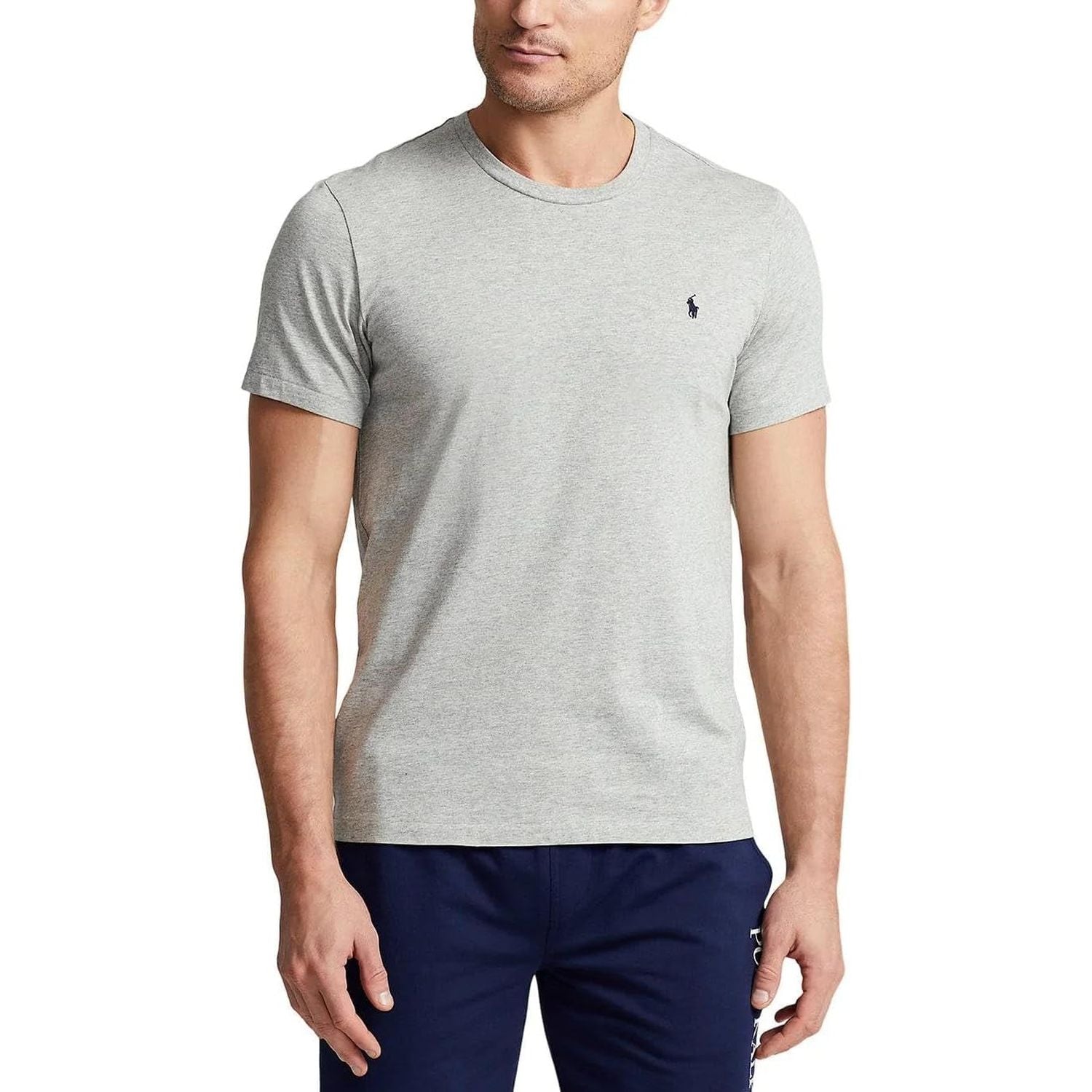 T-shirt RALPH LAUREN Uomo ss crew sleep top Grigio