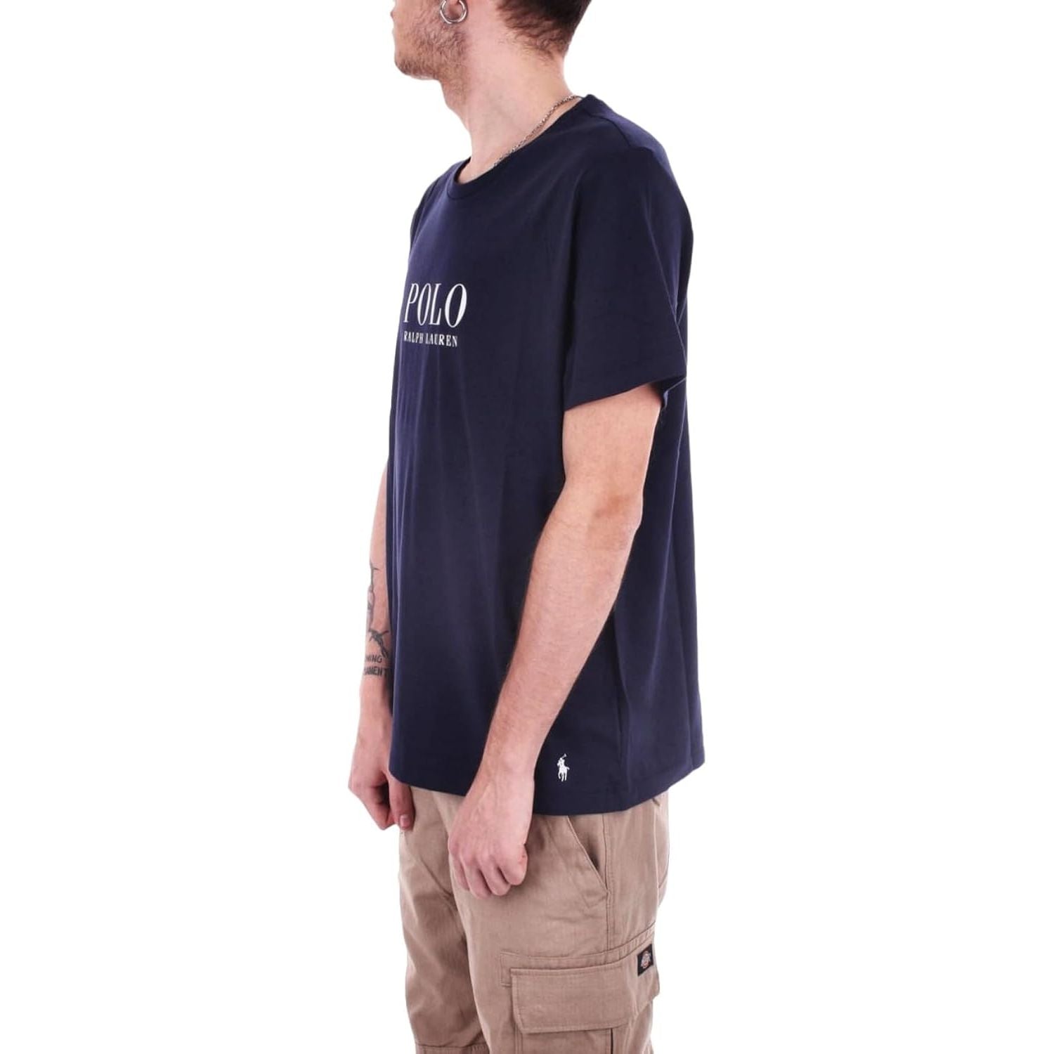 T-shirt RALPH LAUREN Uomo ss crew sleep top Navy