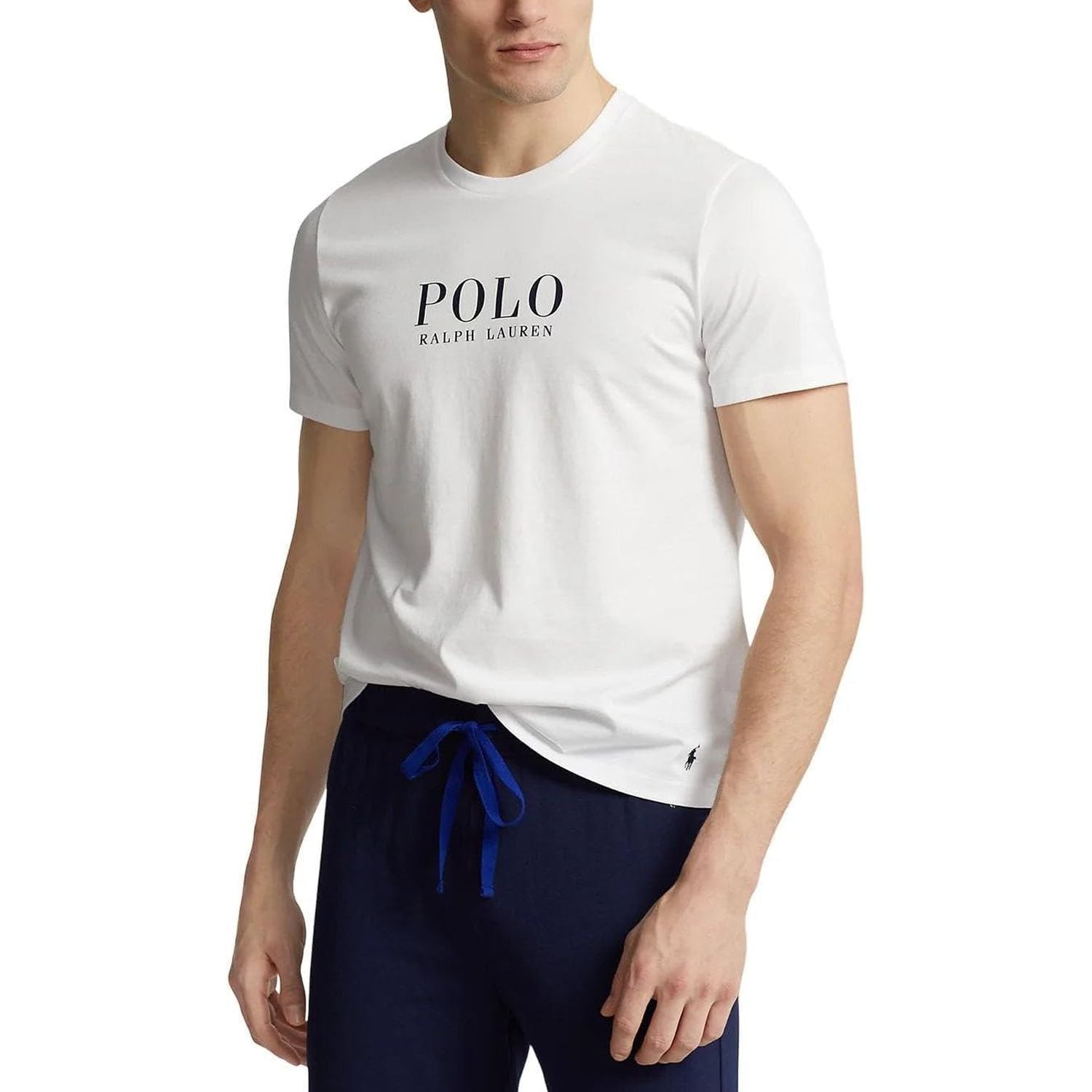 T-shirt RALPH LAUREN Uomo ss crew sleep top Bianco