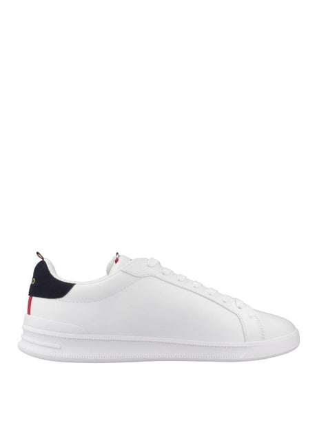 Sneakers Ralph Lauren Uomo Hrt Ct Ii Low Top Lace Bianco Ralph Lauren  Angolo dello Sport