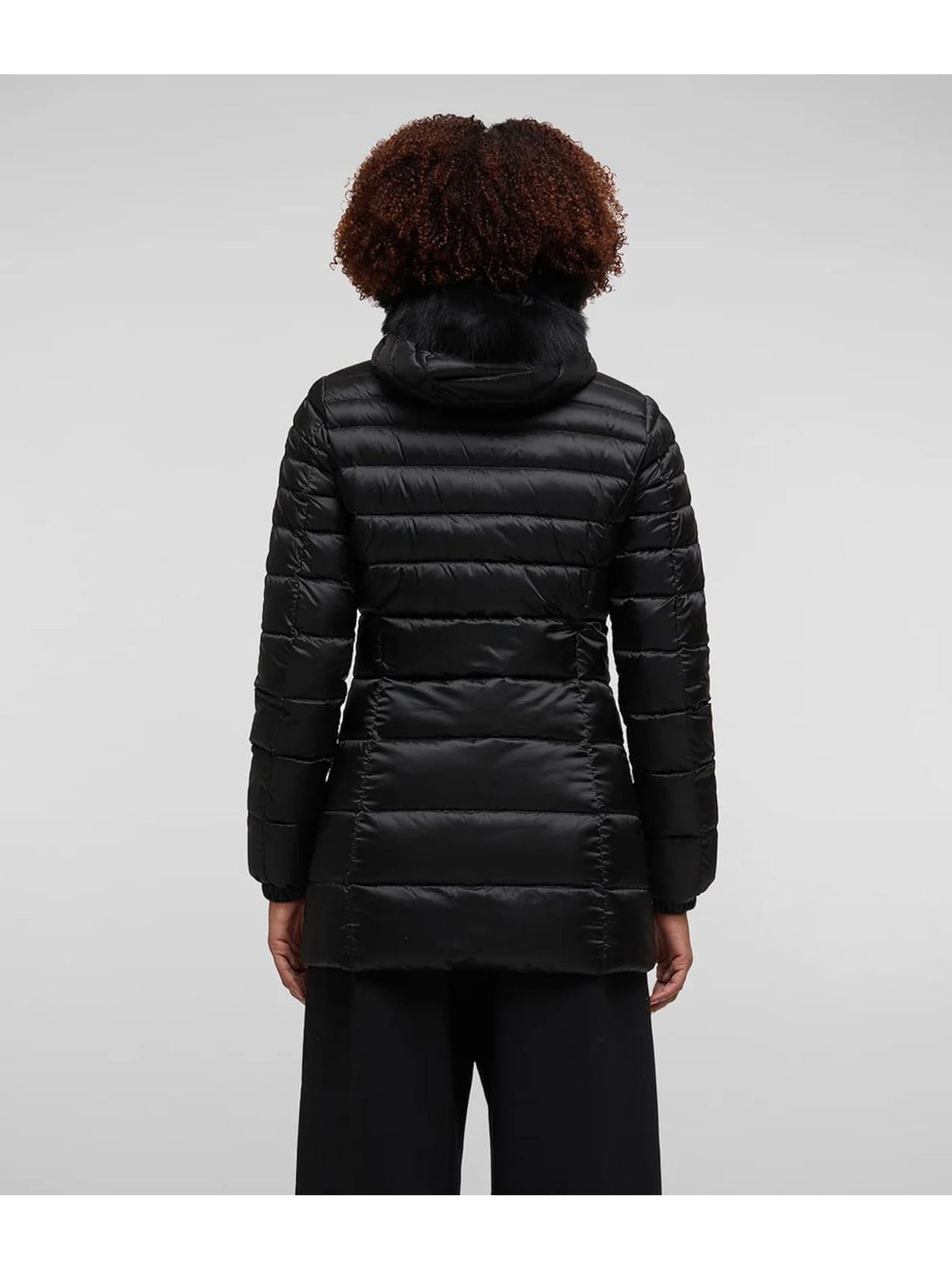 Giubbotto REFRIGIWEAR Donna LONG MEAD FUR Nero