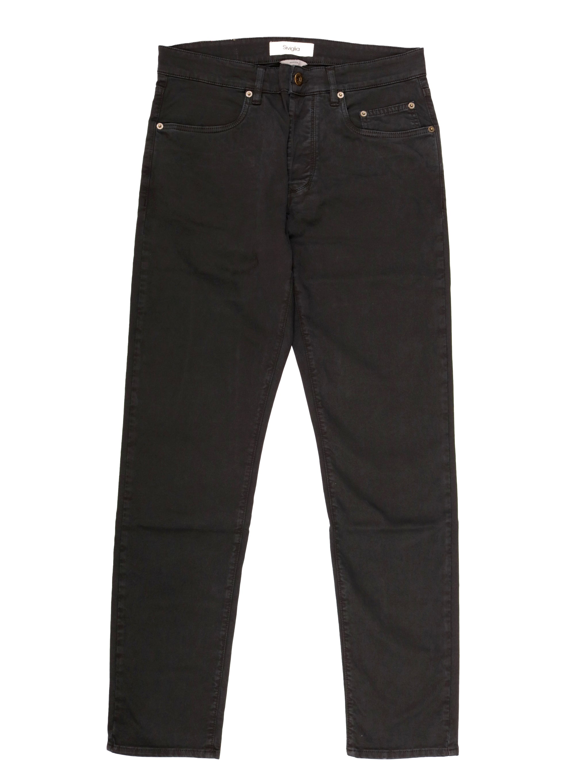 Pantalone SIVIGLIA Uomo MAROTTA GABARDINA Nero