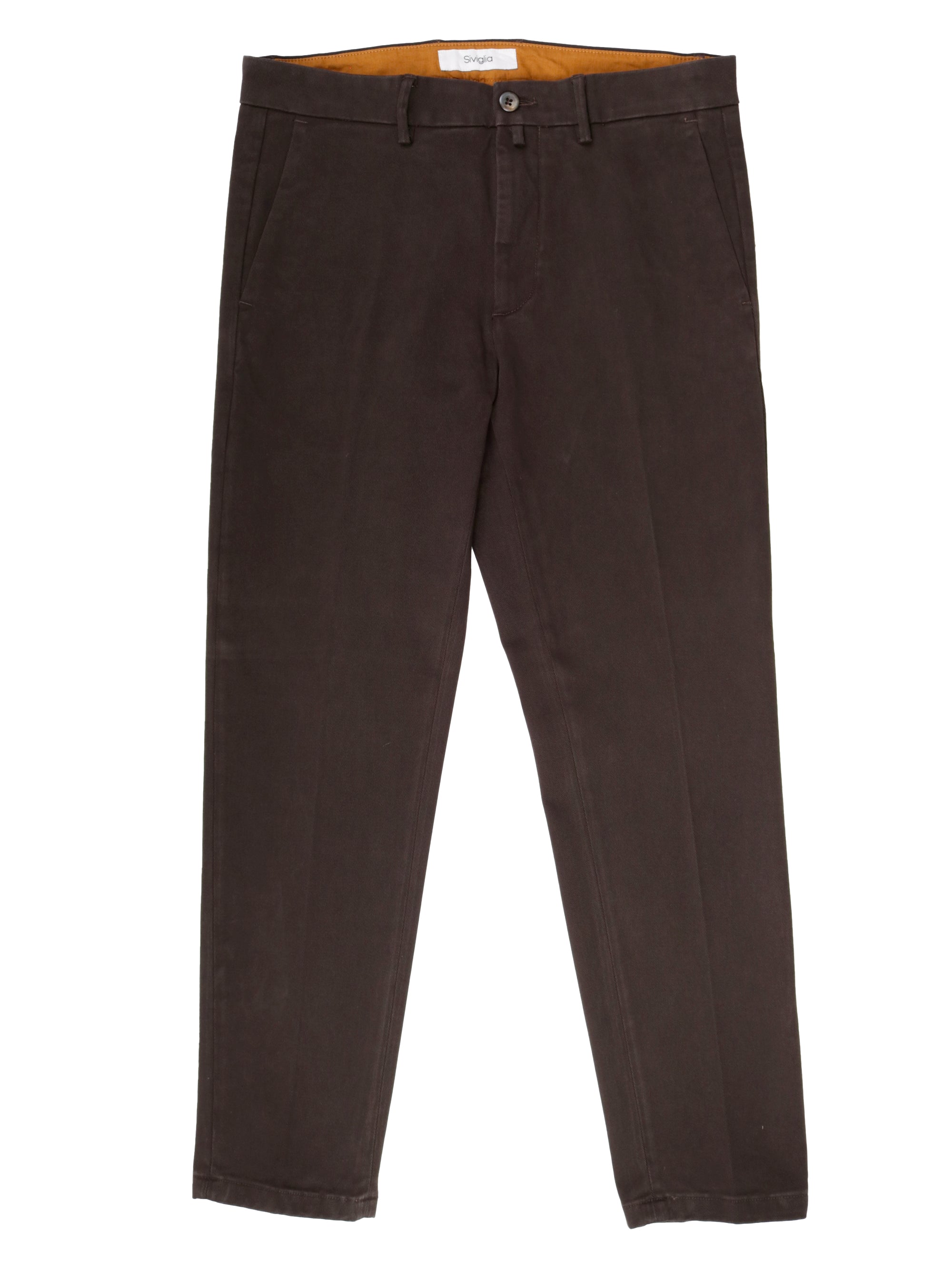 Pantalone SIVIGLIA Uomo SABA GABARDINA Marrone