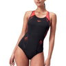 Costume SPEEDO Donna placement laneback Nero