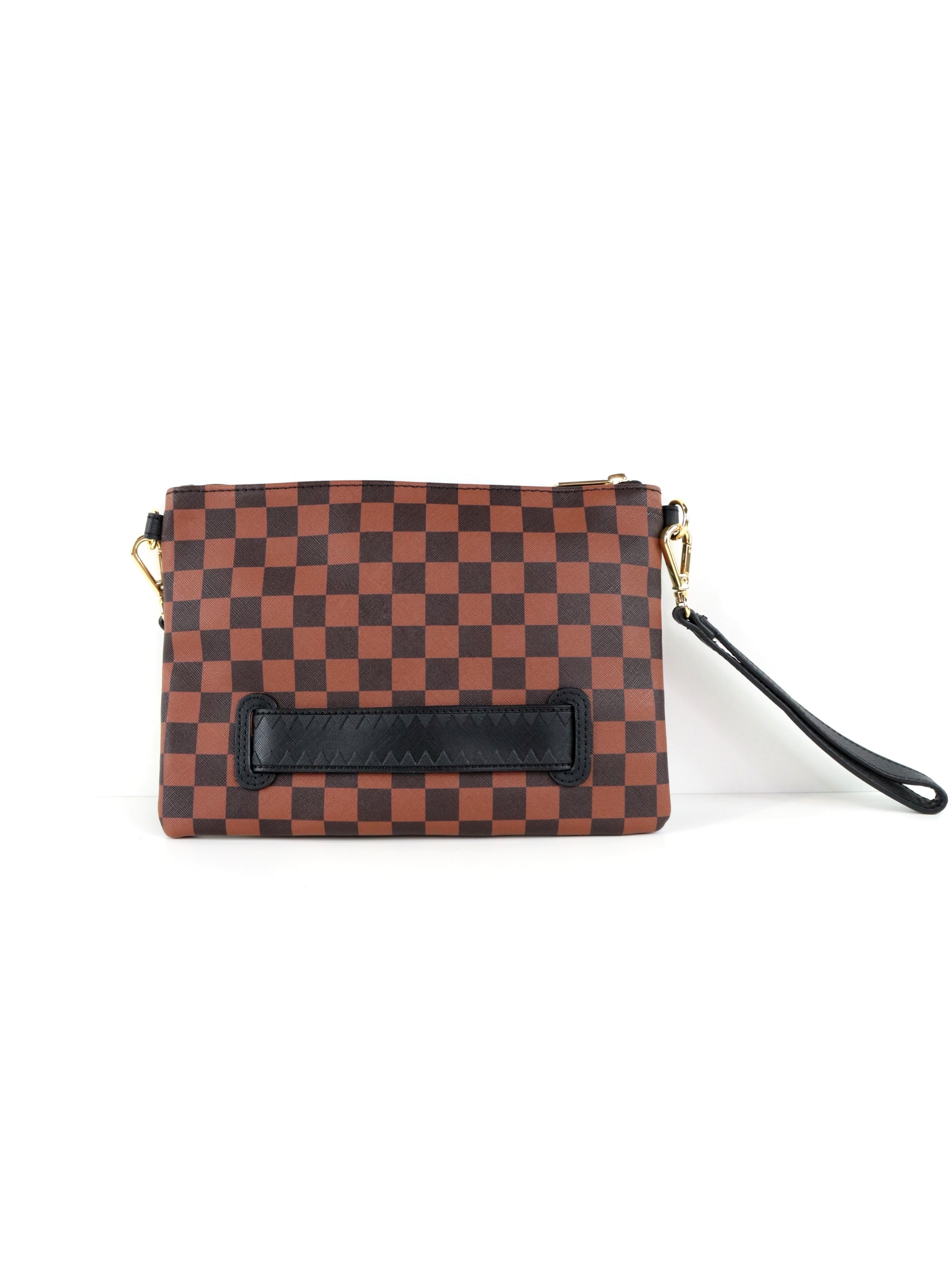 Pochette SPRAYGROUND Unisex sip lenticular chomp cross cluth strap Marrone