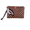 Pochette SPRAYGROUND Unisex sip lenticular chomp cross cluth strap Marrone