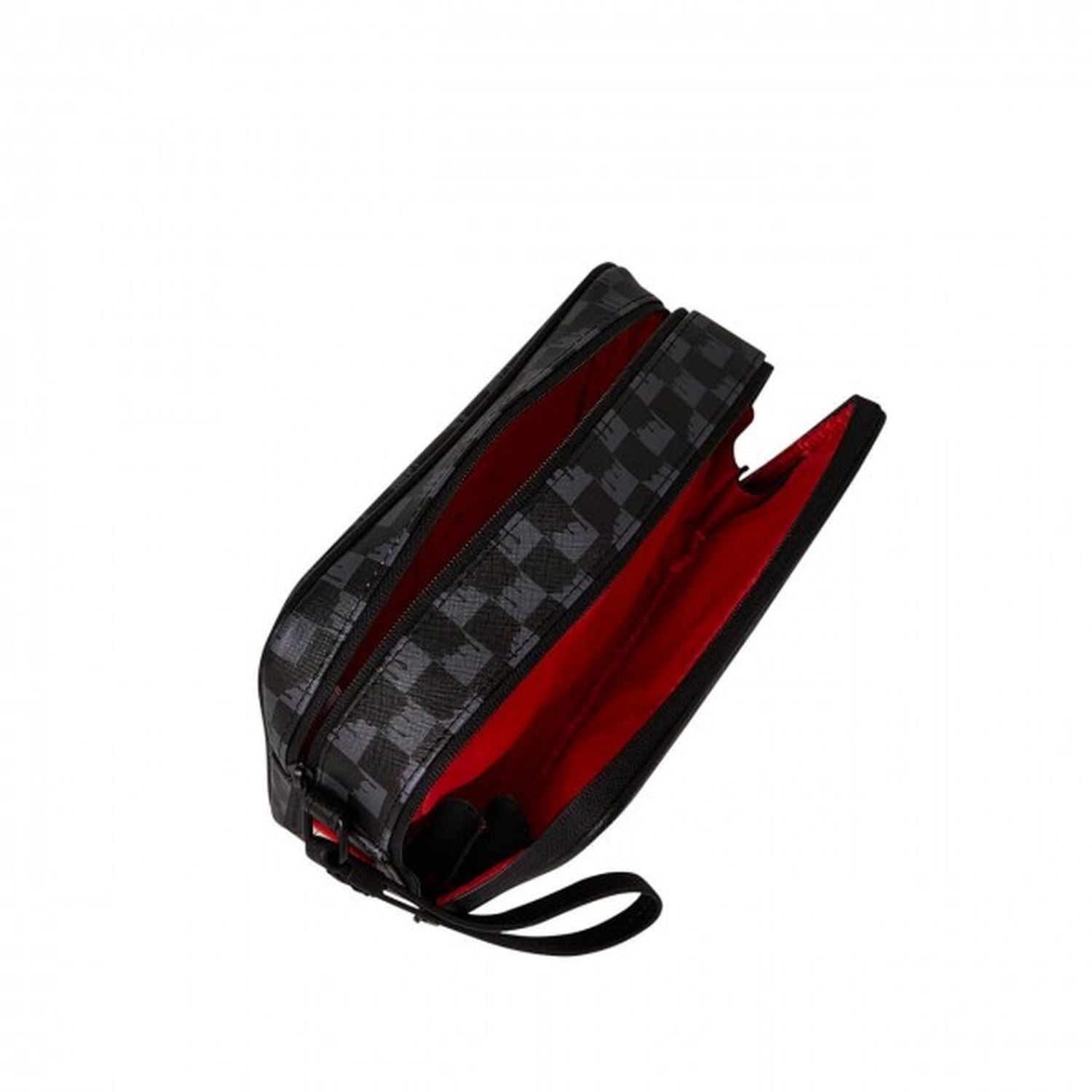 Pochette SPRAYGROUND Uniesx drip check shark Nero