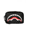 Pochette SPRAYGROUND Uniesx drip check shark Nero