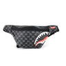 Marsupio SPRAYGROUND Unisex drip check shark crossbody savvy Nero