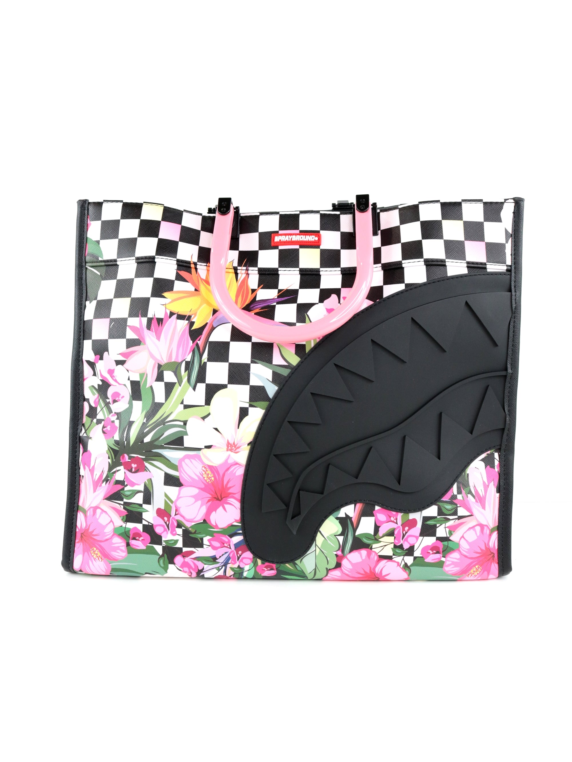 Borsa SPRAYGROUND Donna miami flowers tortuga tote Rosa