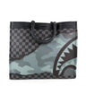 Borsa SPRAYGROUND Donna split up camo tear tortuga tote Nero