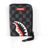 Pochette SPRAYGROUND Unisex drip check shark wallet Nero