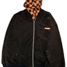 Giubbotto SPRAYGROUND Uomo blind side bomber brown Nero