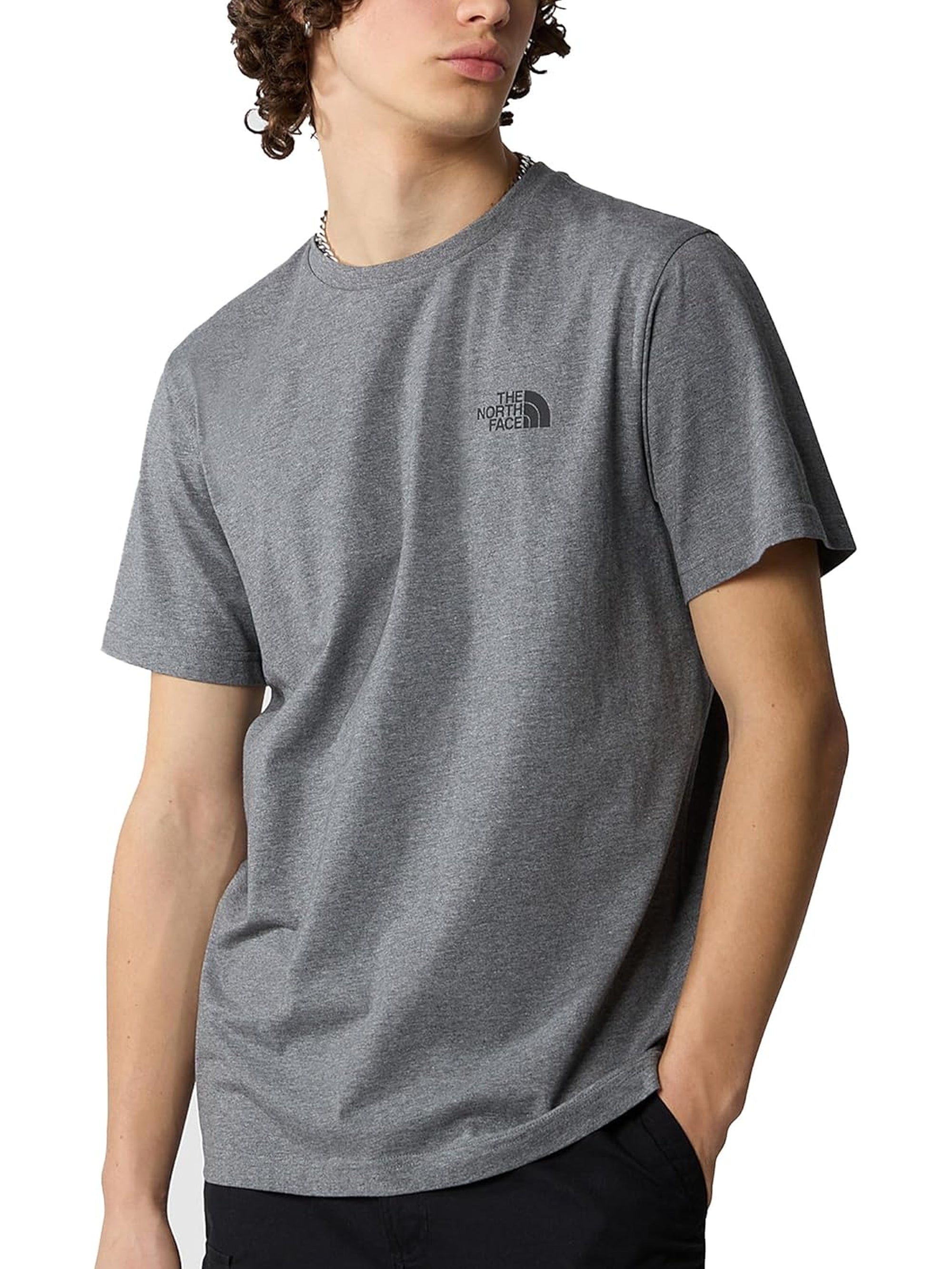 T-shirt THE NORTH FACE Uomo SIMPLE DOME TEE Grigio