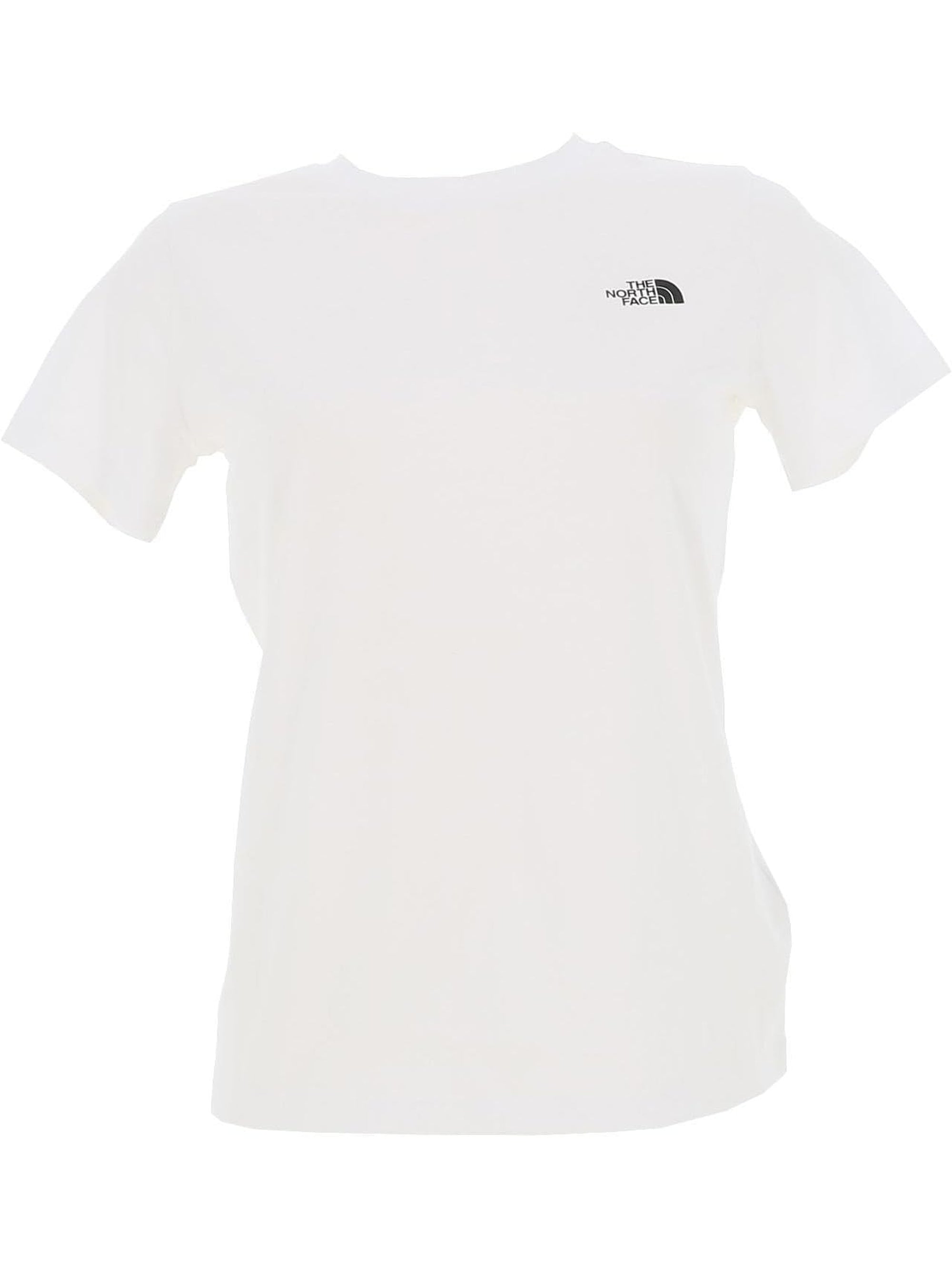 T-shirt THE NORTH FACE Donna S/S SIMPLE DOME SLIM Bianco