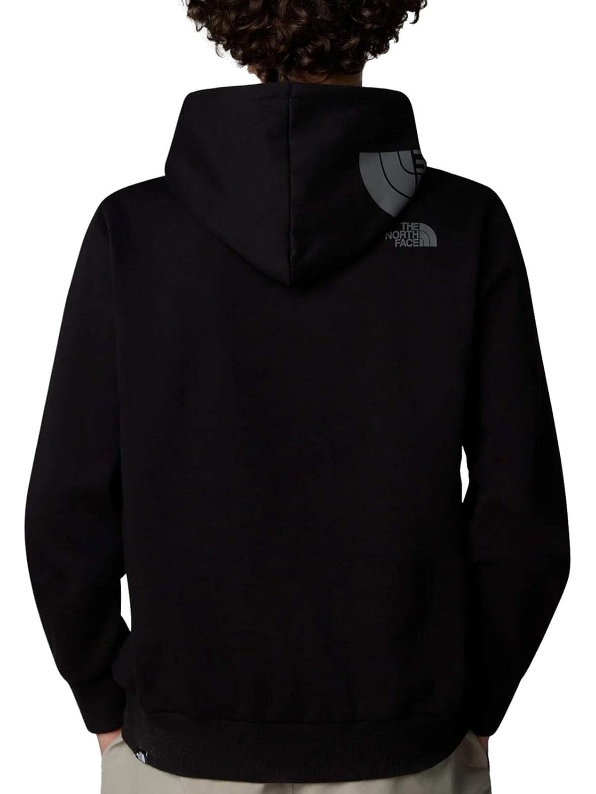 Felpa THE NORTH FACE Uomo HOOD LOGO Nero