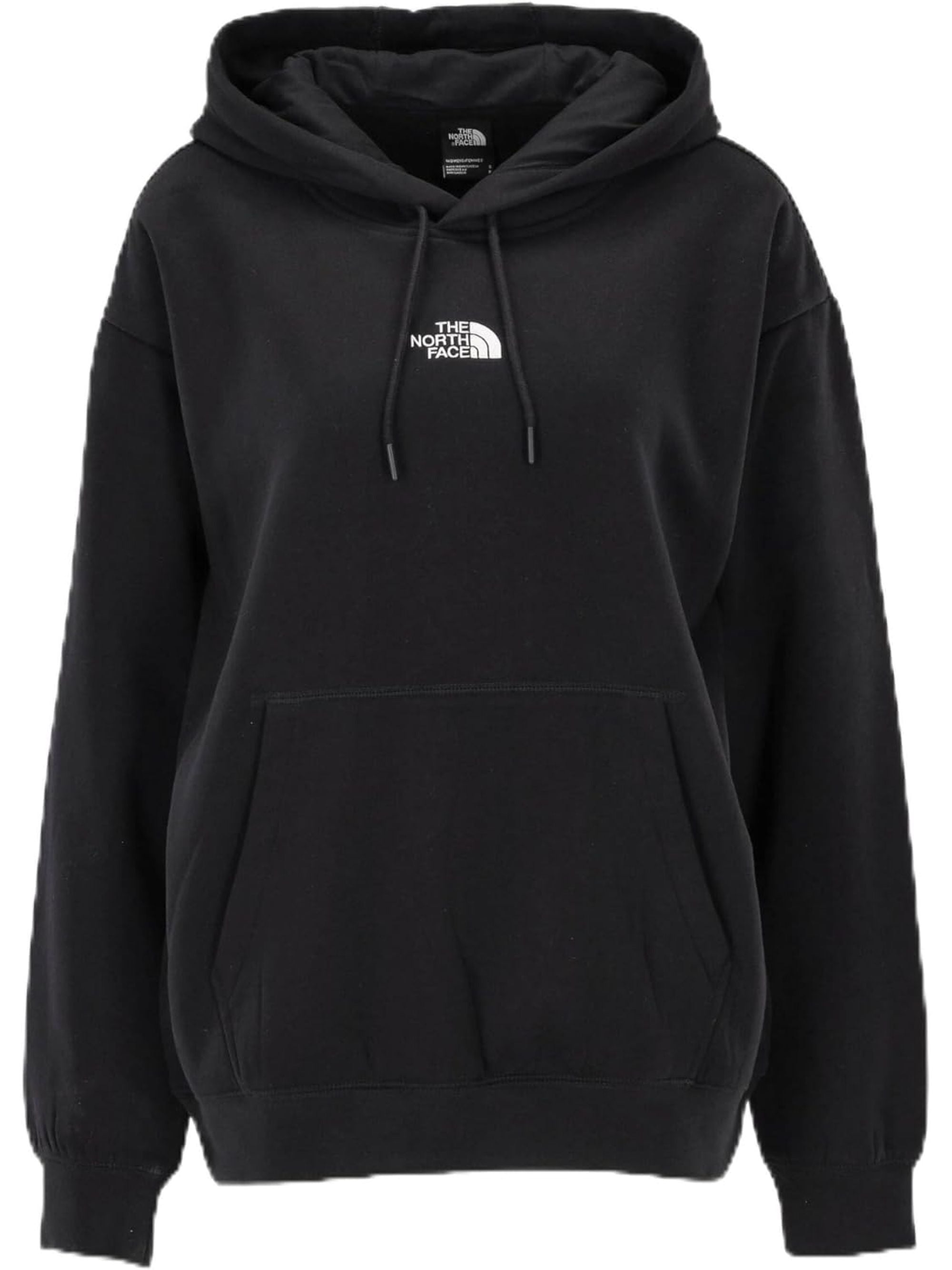 Felpa THE NORTH FACE Donna ESSENTIAL CROP HOODIE Nero