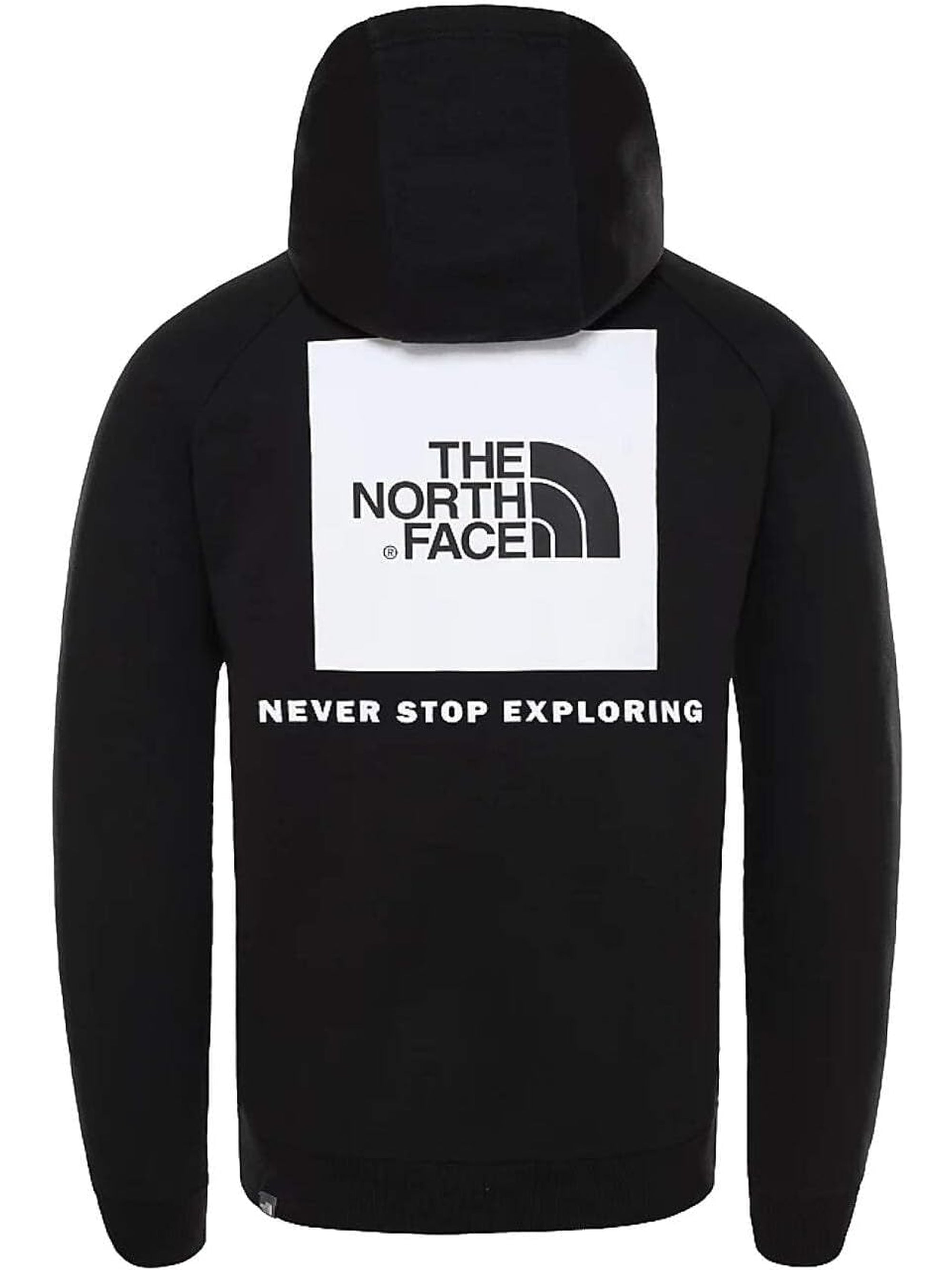 Felpa THE NORTH FACE Uomo RAGLAN BOX NSE HOODIE Nero