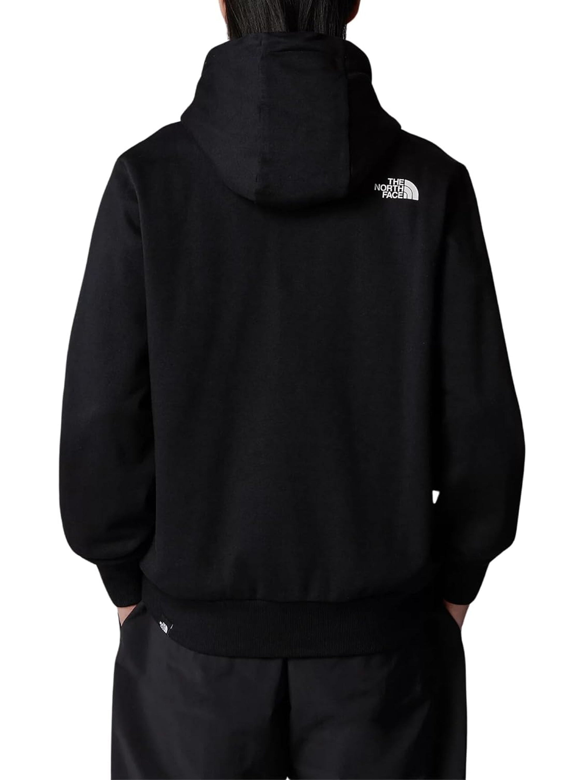 Felpa THE NORTH FACE Uomo SIMPLE DOME FULL ZIP HOODIE Nero