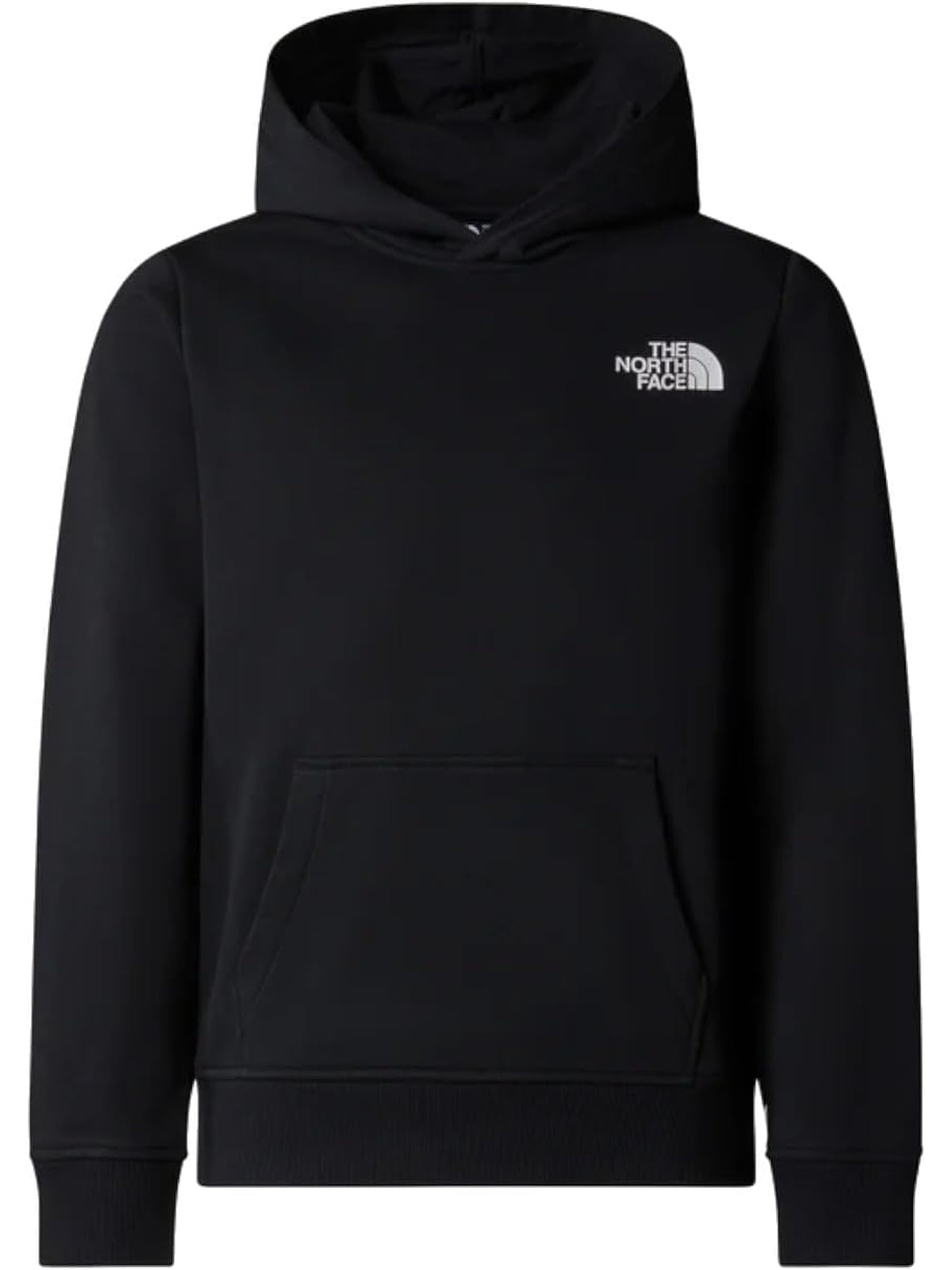 Felpa THE NORTH FACE Bambino REDBOX REGULAR P/O HOODIE Nero