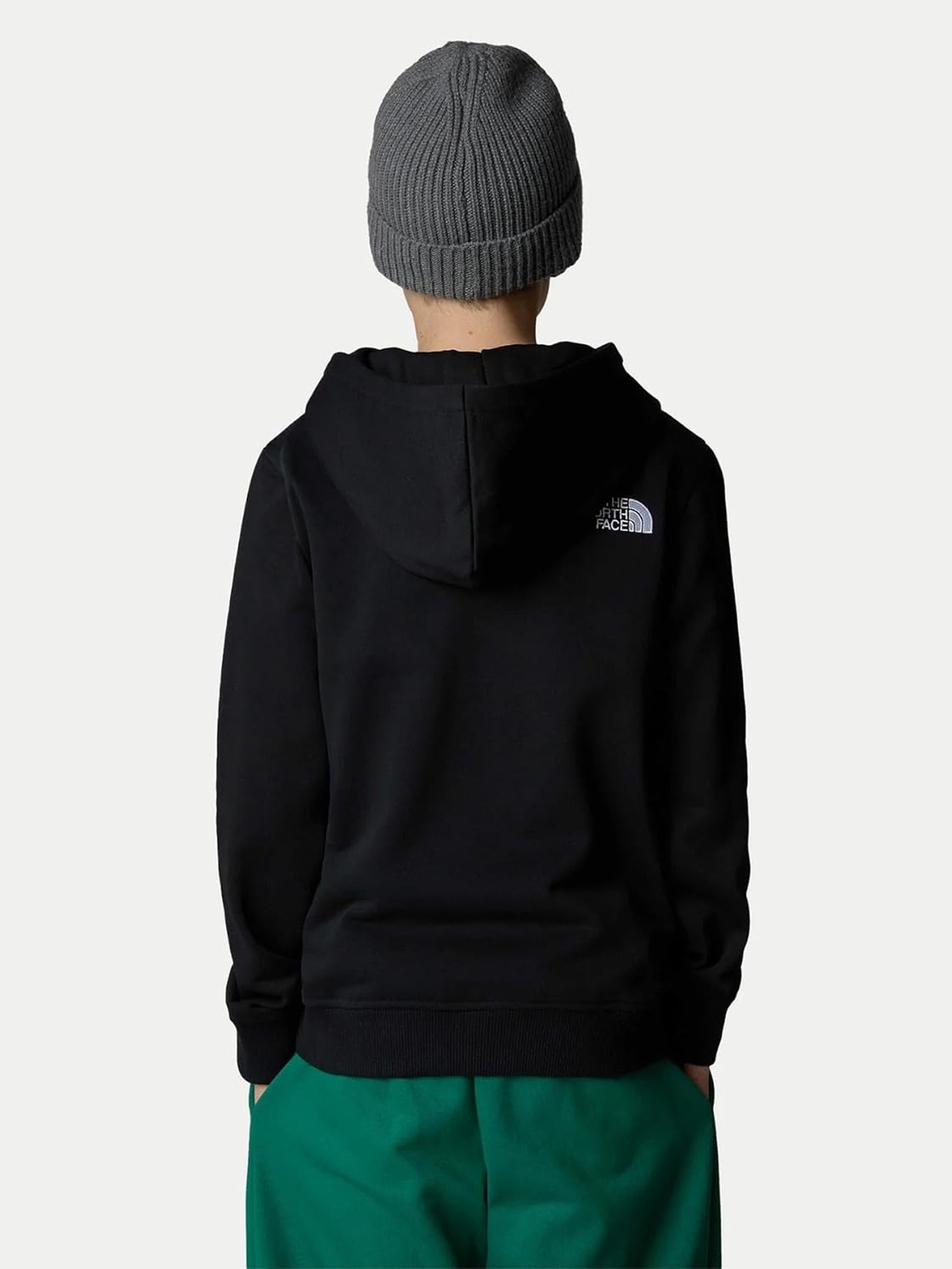 Felpa THE NORTH FACE Bambino DREW PEAK P/O HOODIE Nero