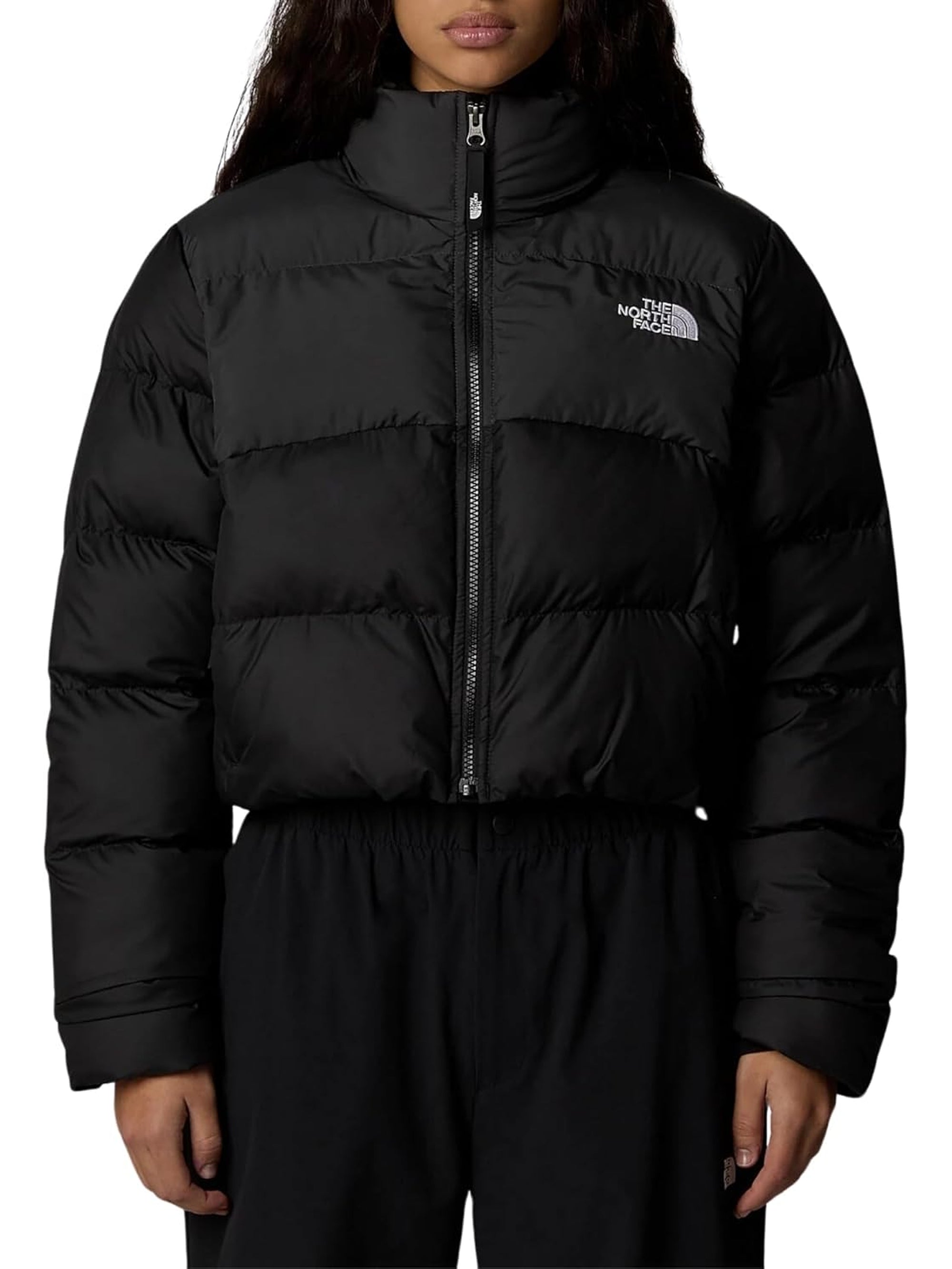 Piumino THE NORTH FACE Donna CROPPED SAIKURU Nero