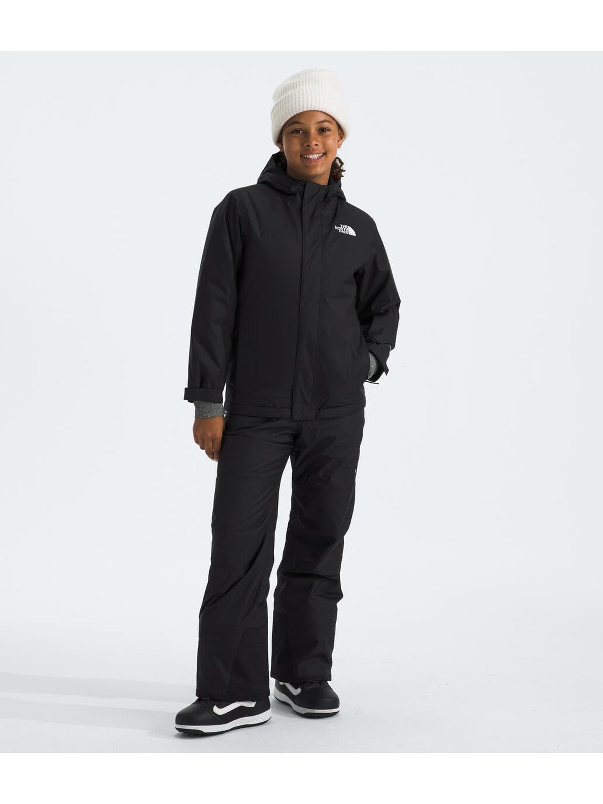 Giubbotto THE NORTH FACE Bambino SNOWQUEST Nero