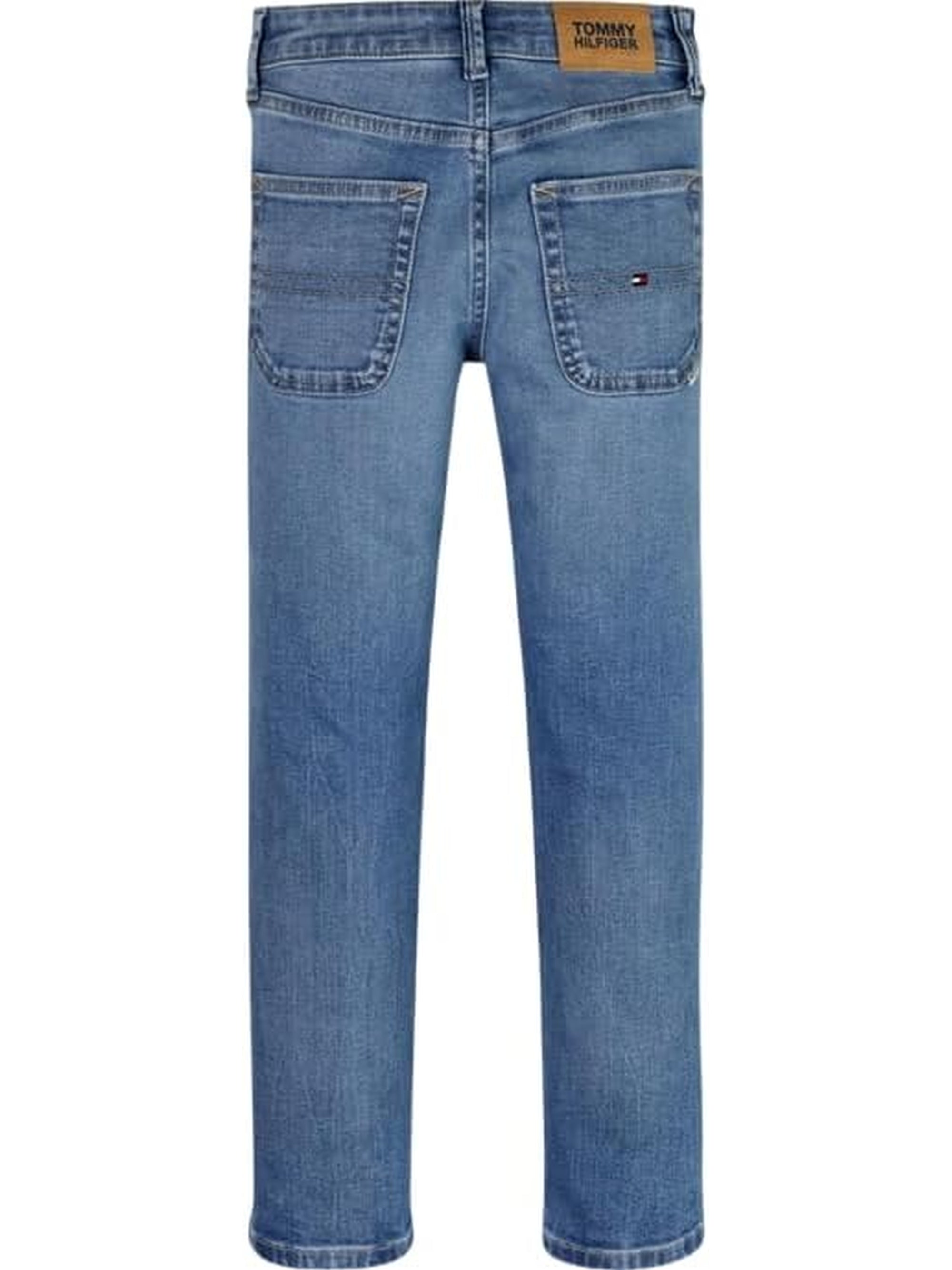 Jeans TOMMY HILFIGER Bambino MODERN STRAIGHT VINT MWASH DEN Denim