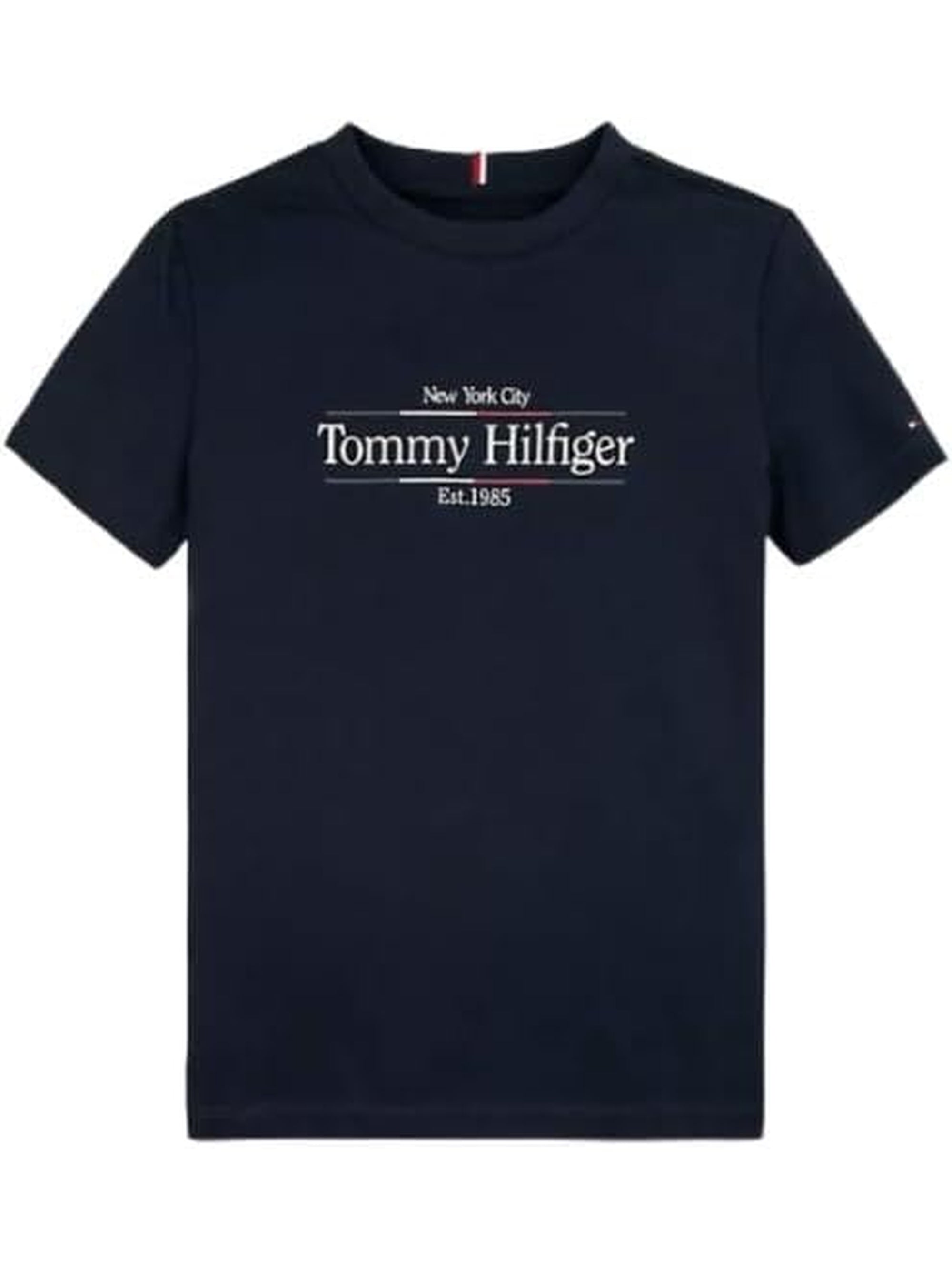 T-shirt TOMMY HILFIGER Bambino ICON PRINT REGULAR SS Blu