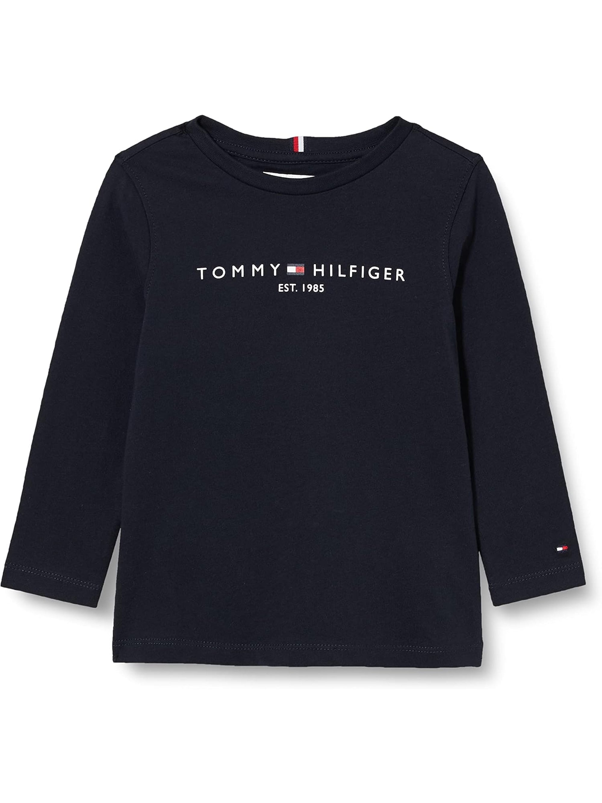 T-shirt TOMMY HILFIGER Bambino ESSENTIAL L/S Blu