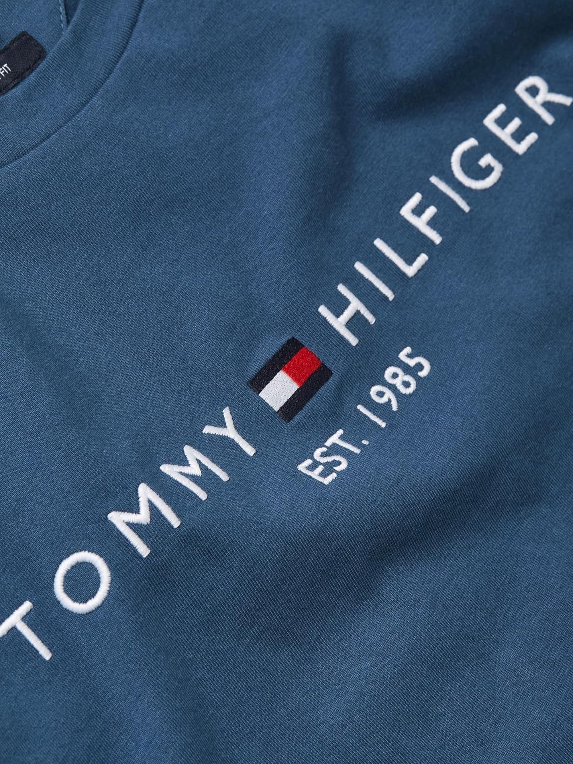 T-shirt TOMMY HILFIGER Uomo LOGO Blu