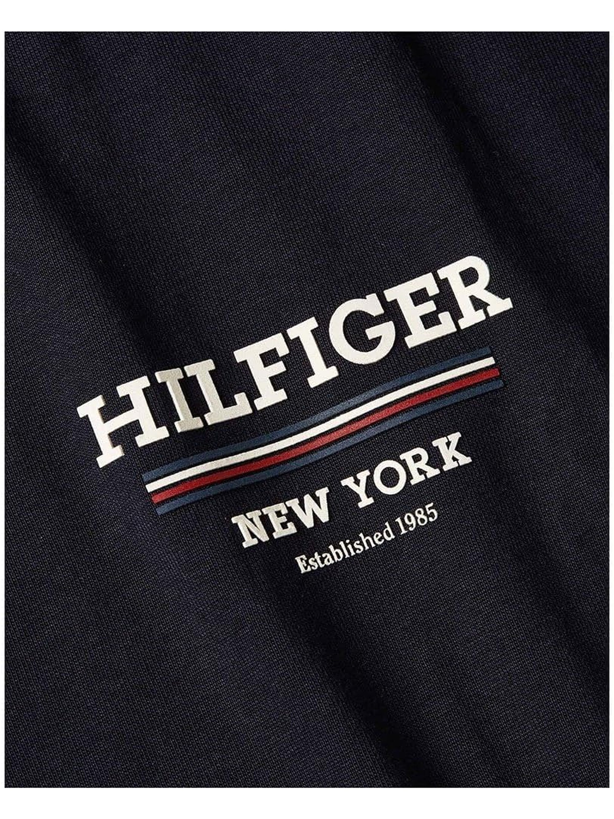 T-shirt TOMMY HILFIGER Uomo GLOBAL Blu