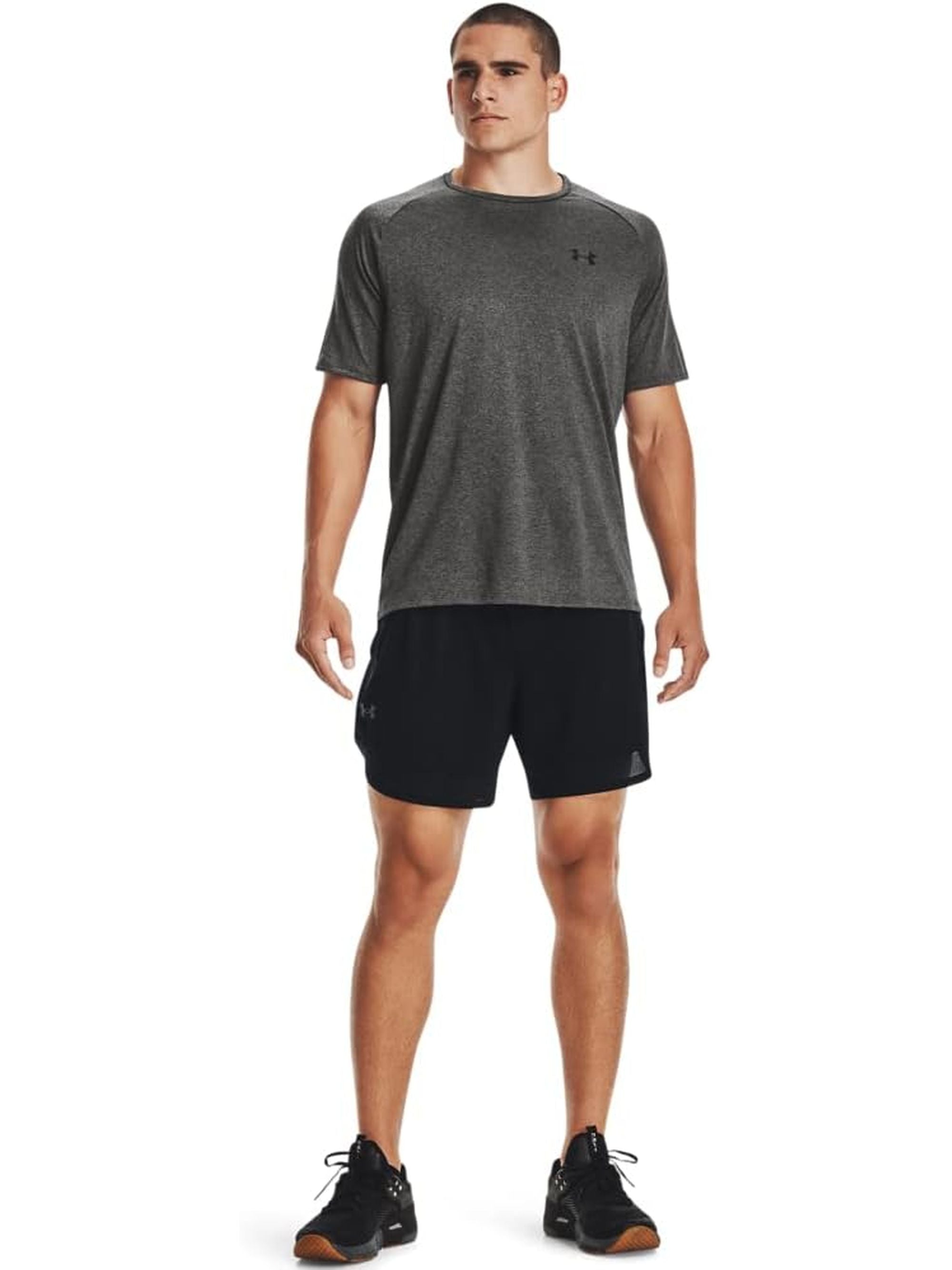 T-shirt Sportiva UNDER ARMOUR Uomo UA TECH 2.0 SS Grigio