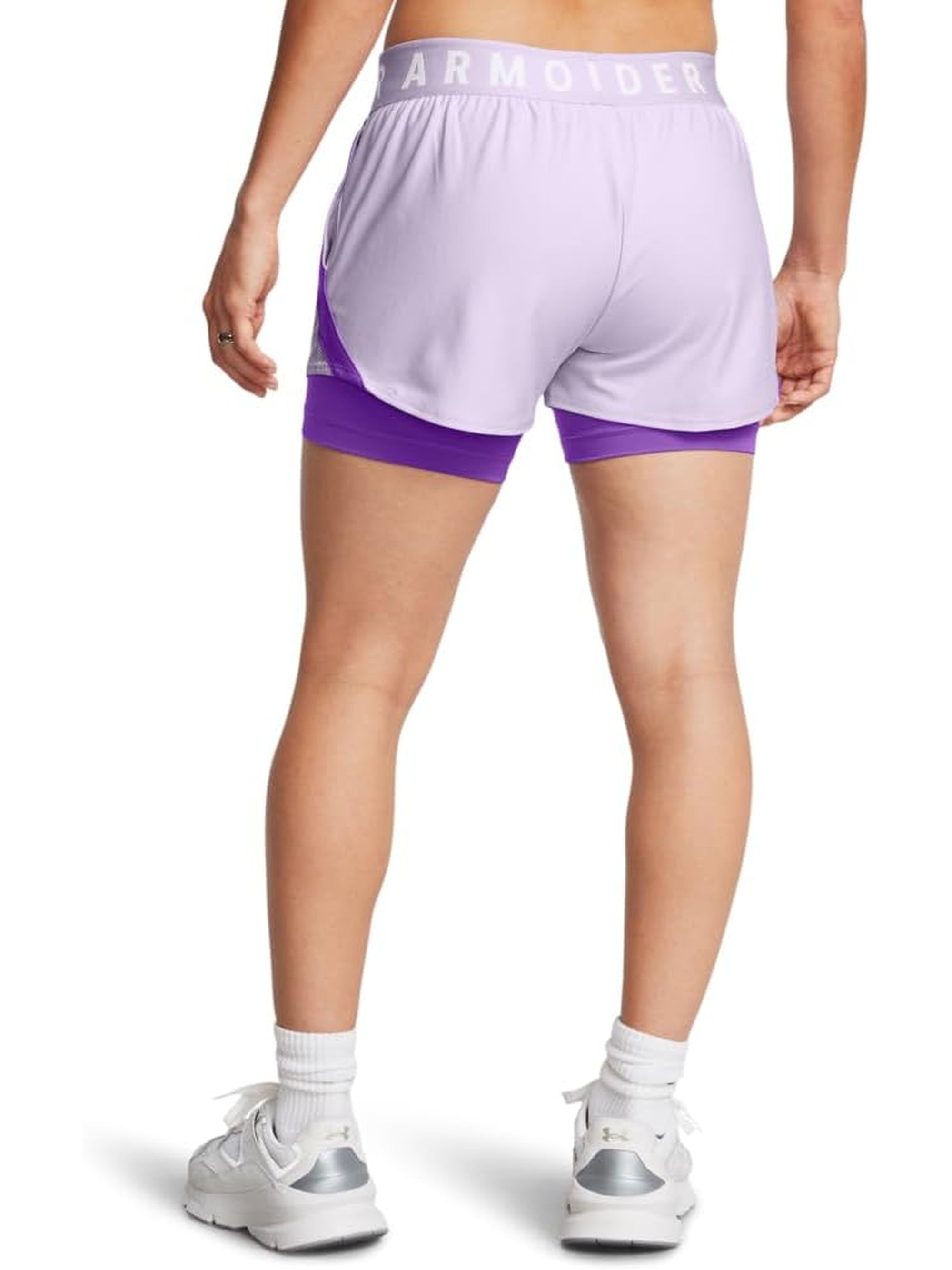 Pantaloncino Sportivo UNDER ARMOUR Donna Viola