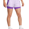 Pantaloncino Sportivo UNDER ARMOUR Donna Viola