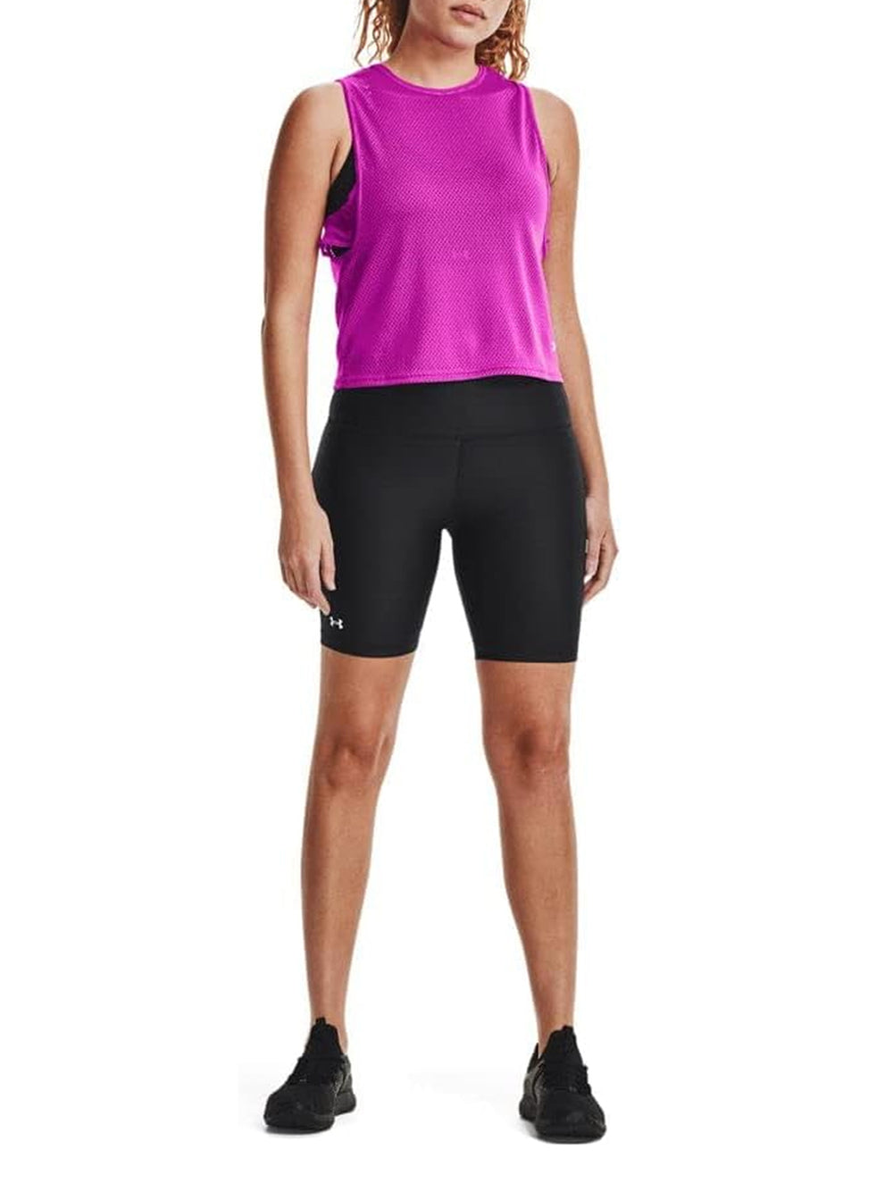 Pantaloncino Sportivo Under Armour Donna Nero Under Armour  Angolo dello Sport